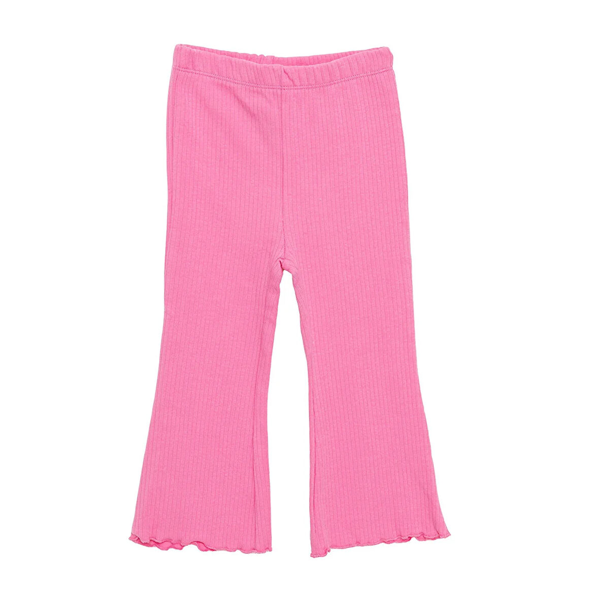 HelloBaby Kız Bebek Basic Tayt İspanyol Paça Koyu Pembe