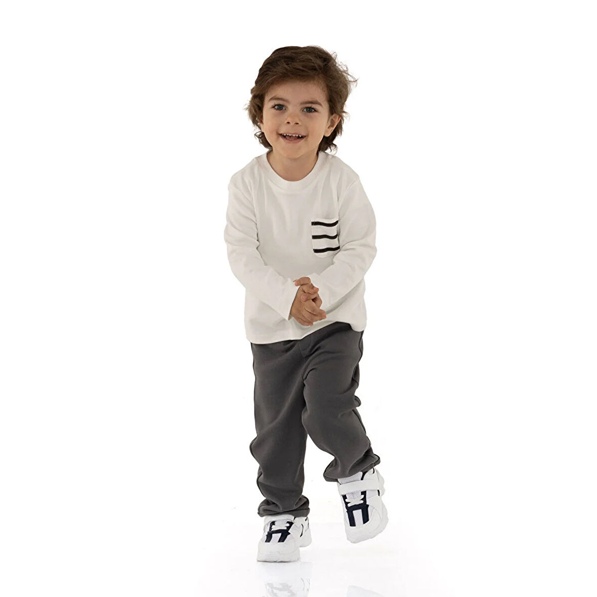 HelloBaby Cool Boy Erkek Uzun Kol Tshirt Erkek Bebek