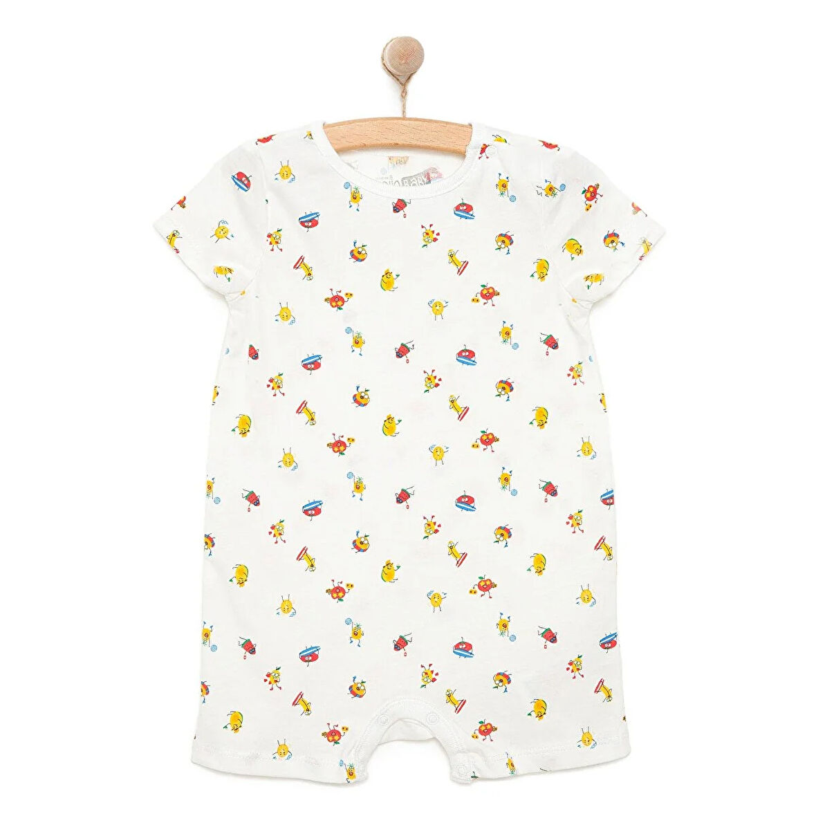 HelloBaby Unisex Kısa Tulum Unisex