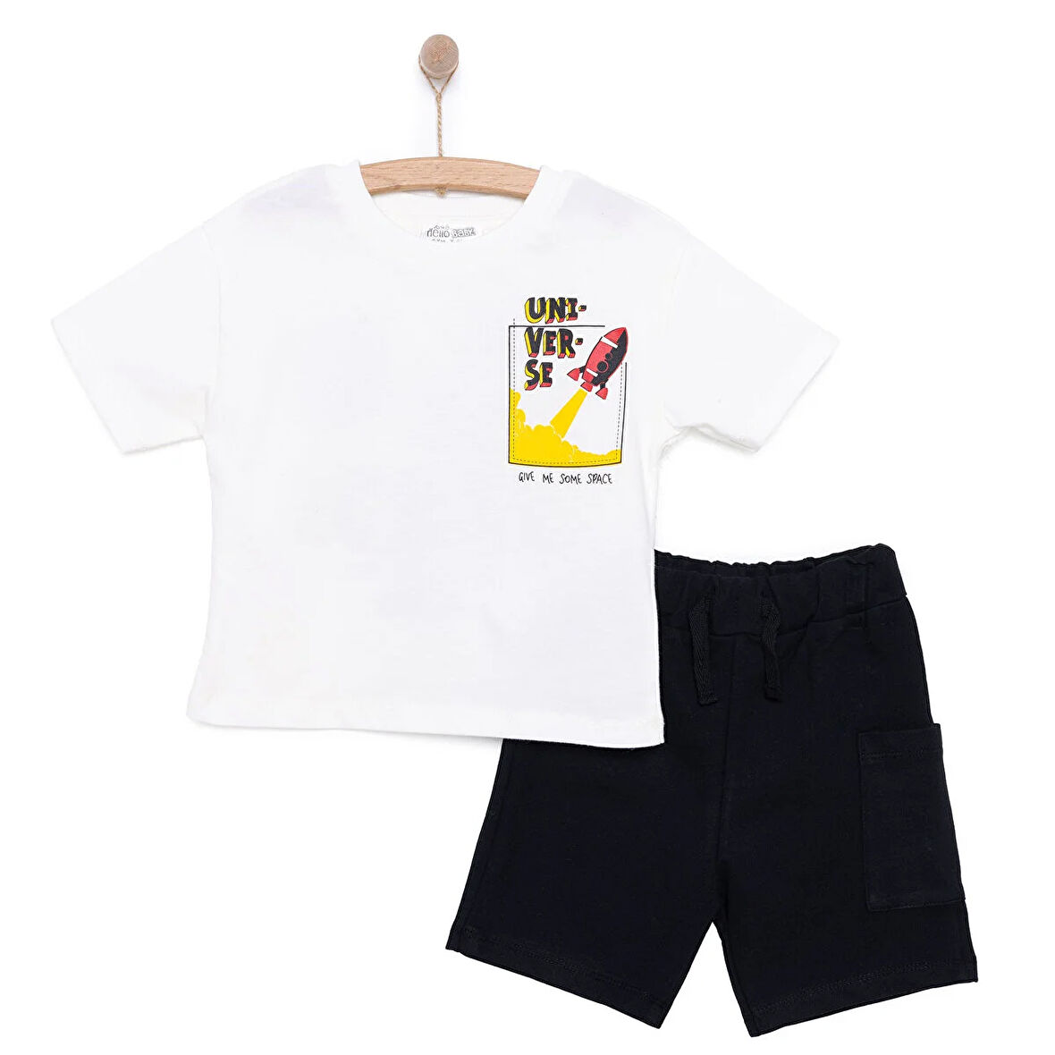 HelloBaby Cosmic Line Tshirt-Şort