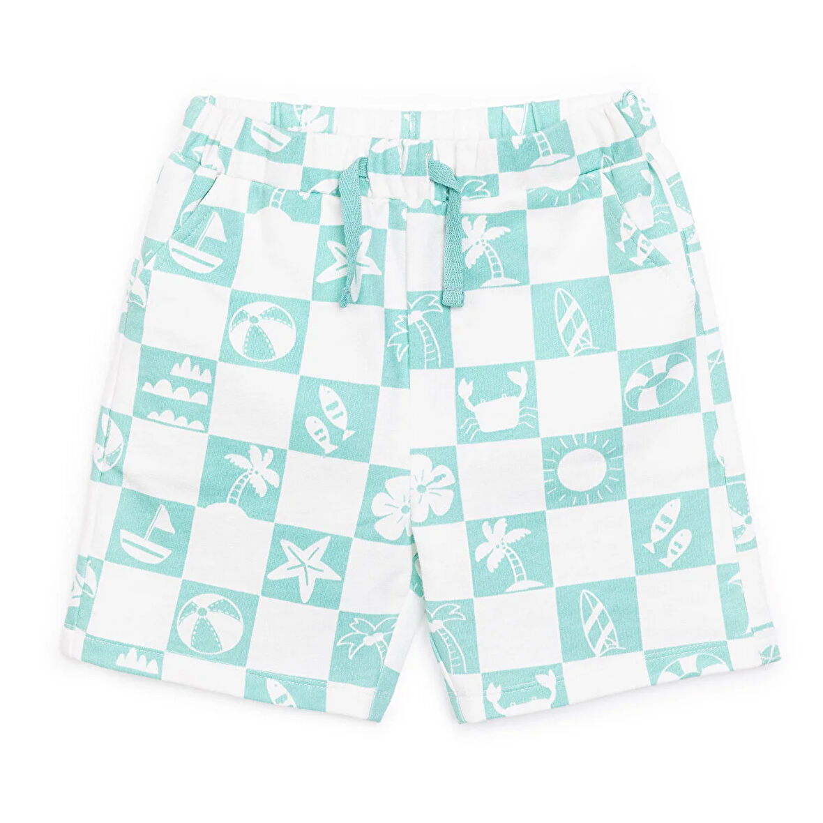 HelloBaby Aqua Dreams Erkek Şort Erkek Bebek