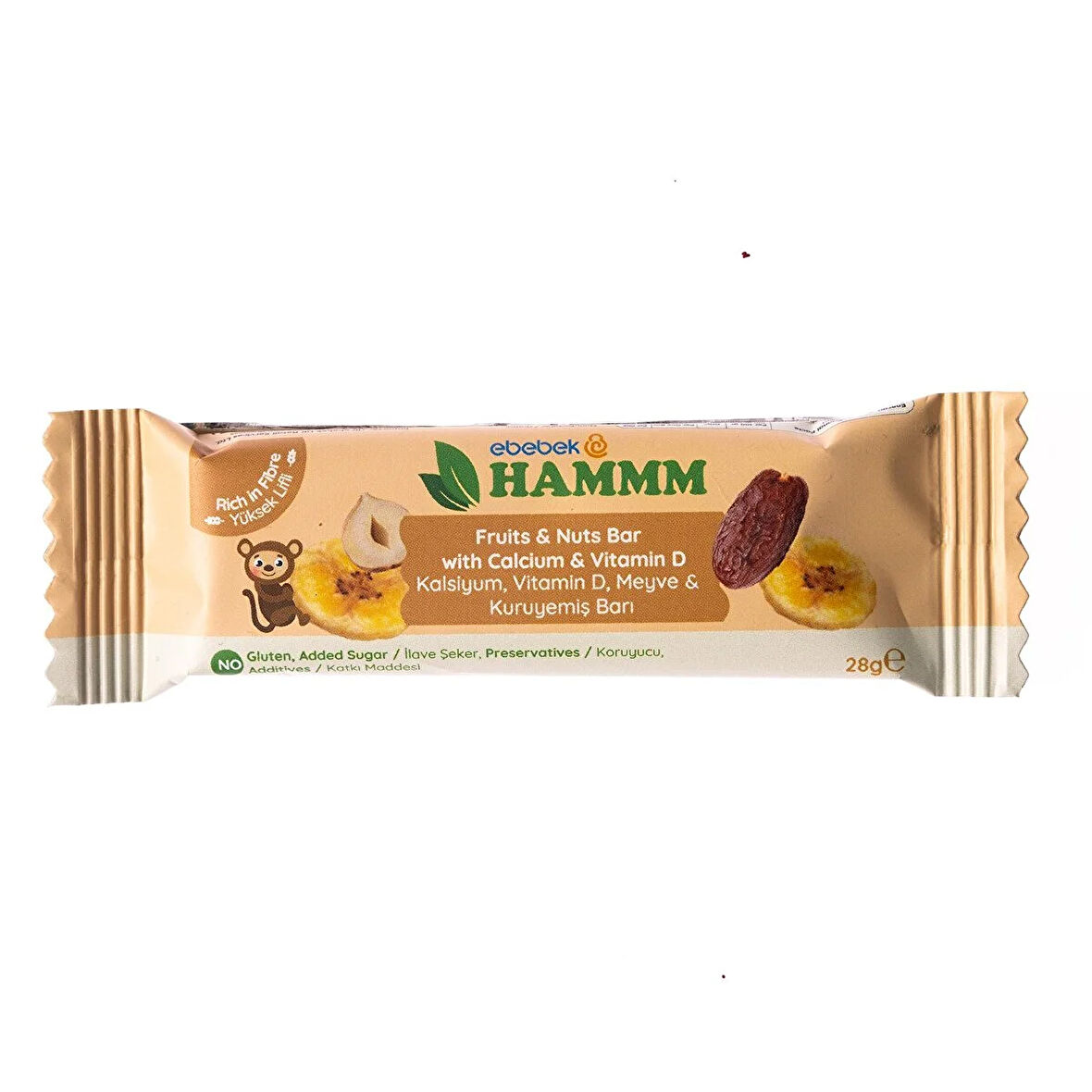 HAMMM Kalsiyum & D Vitamin Bar 28 gr