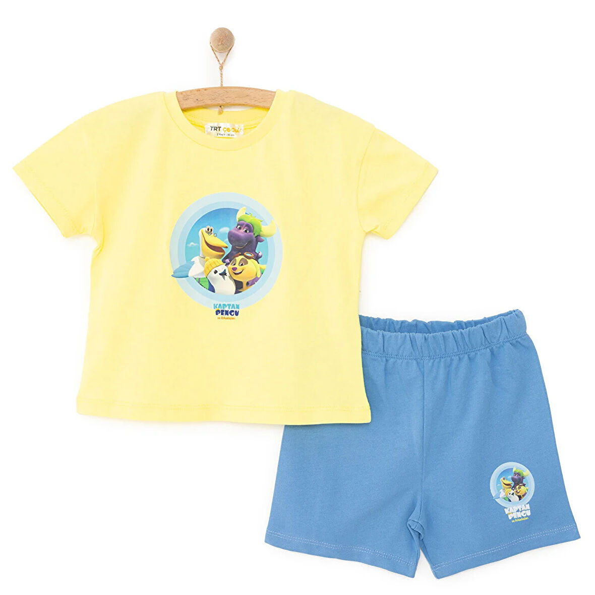 Kaptan Pengu Tshirt-Şort