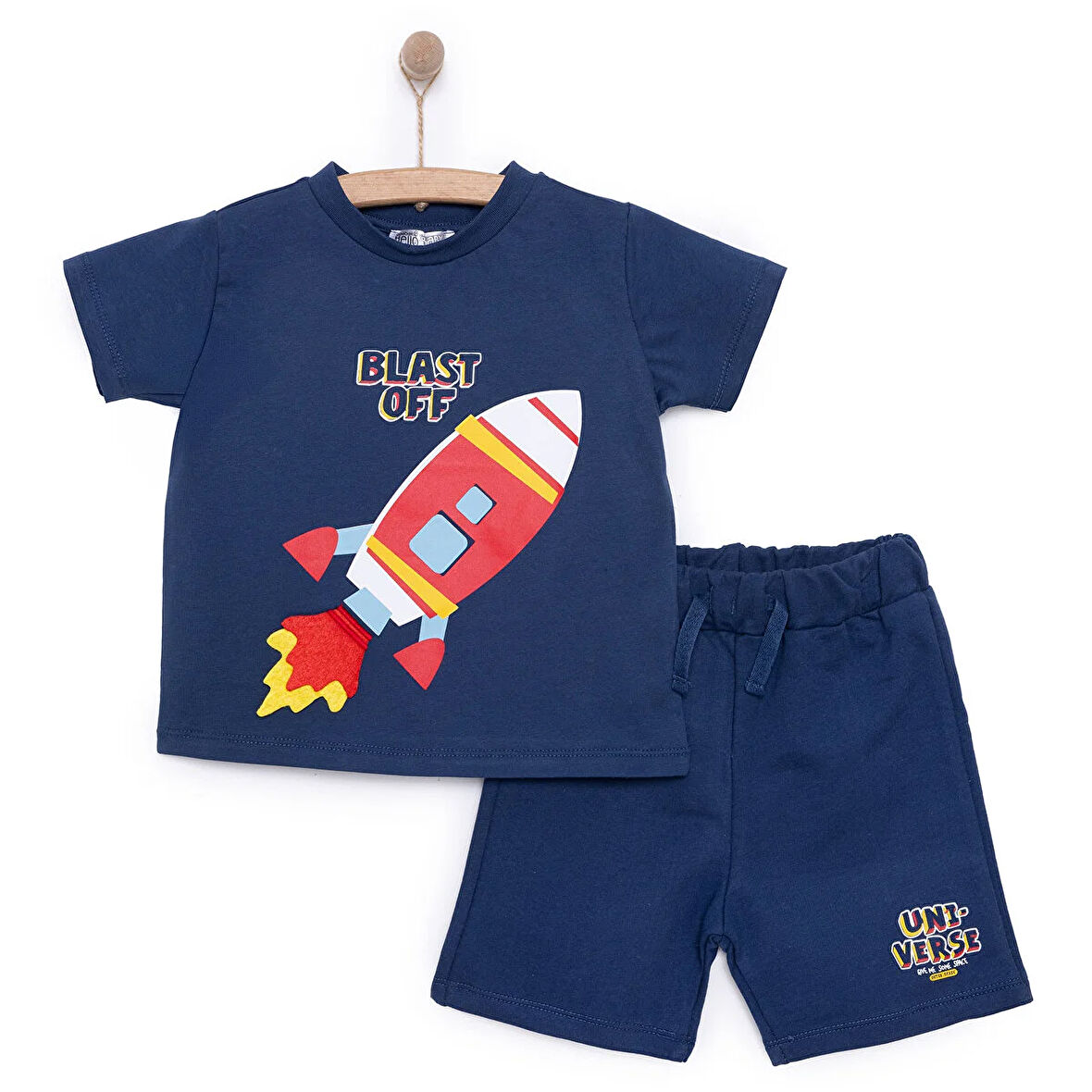 HelloBaby Cosmic Line Tshirt-Şort