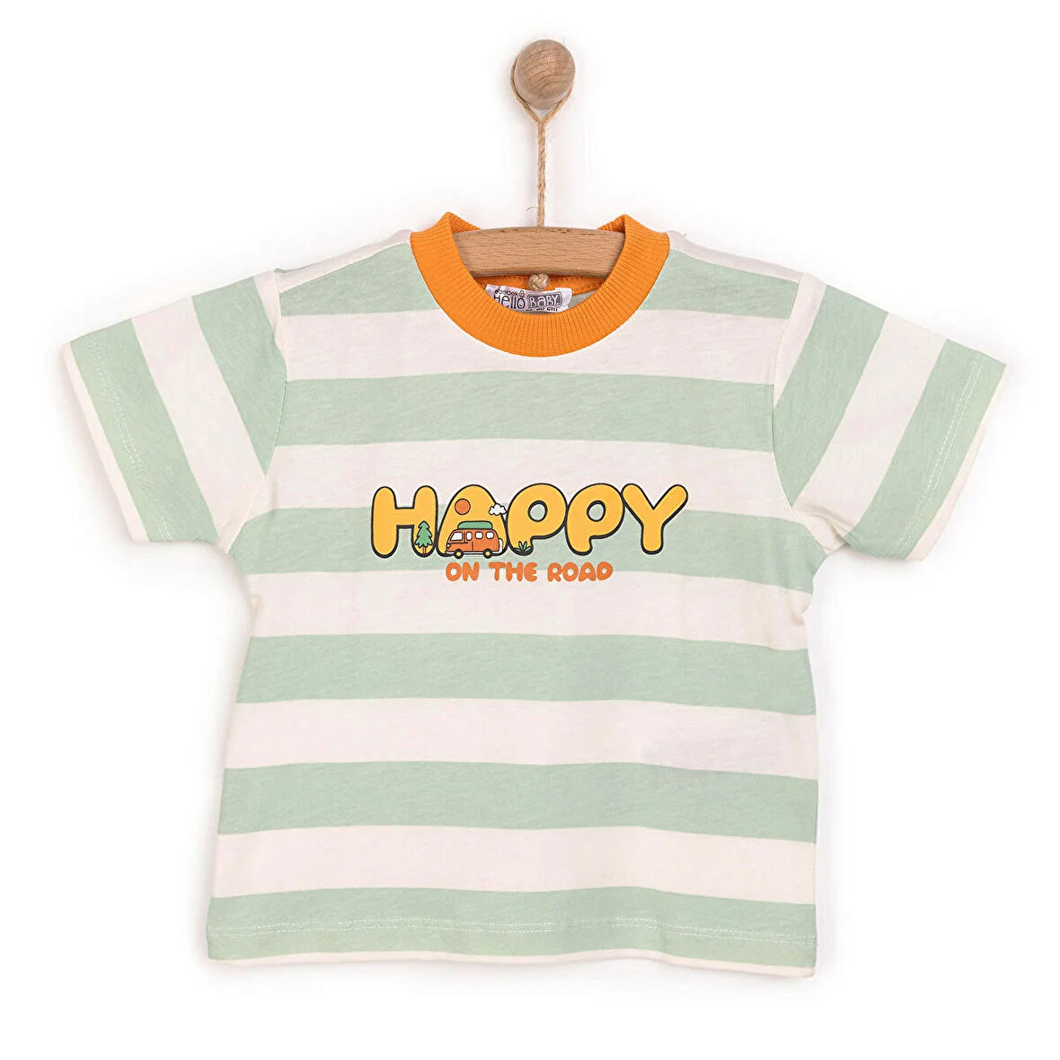 HelloBaby Happy On The Road Erkek Tshirt Erkek Bebek