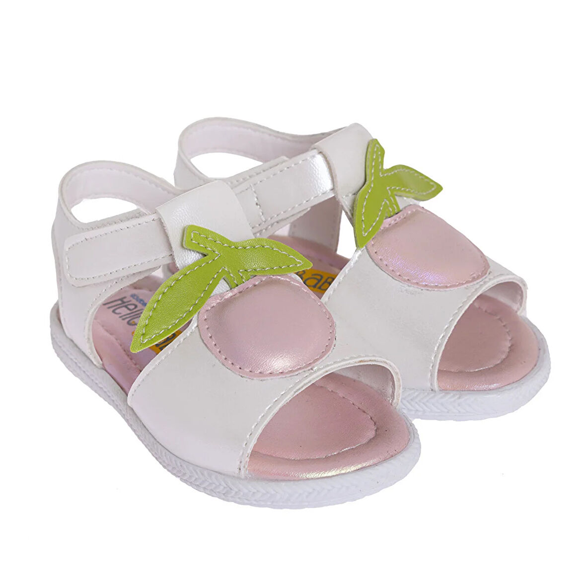 HelloBaby Kız Kirazlı  Sandalet Kız Bebek