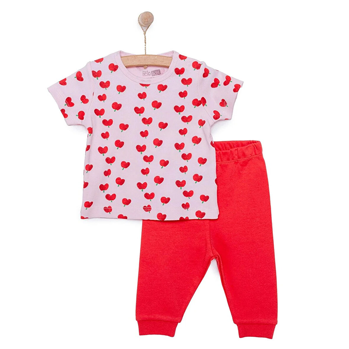 HelloBaby Yenidoğan Tshirt-Patiksiz Alt