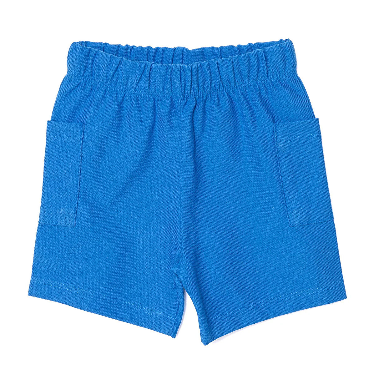 HelloBaby Erkek Bebek Basic Şort Reçme Paça İndigo