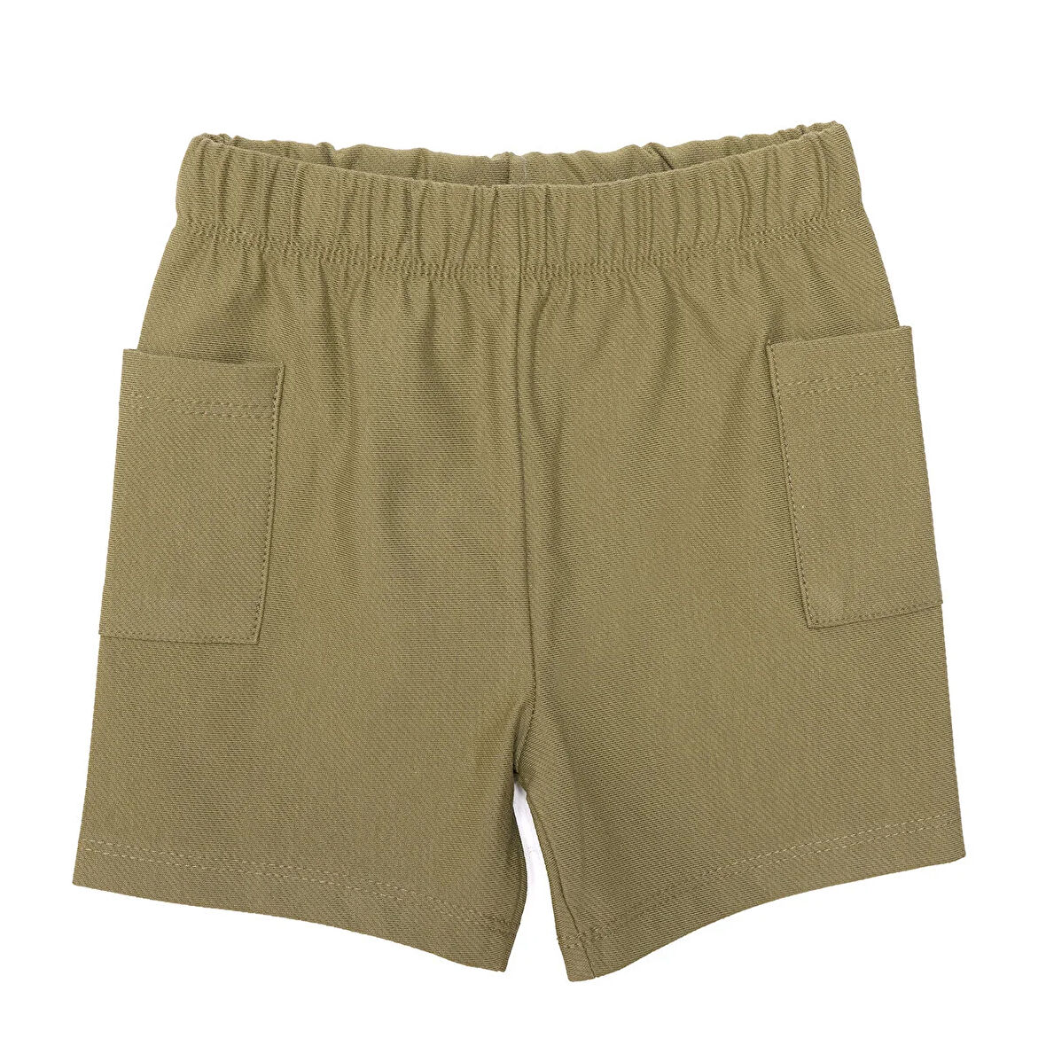 HelloBaby Erkek Bebek Basic Şort Reçme Paça İndigo