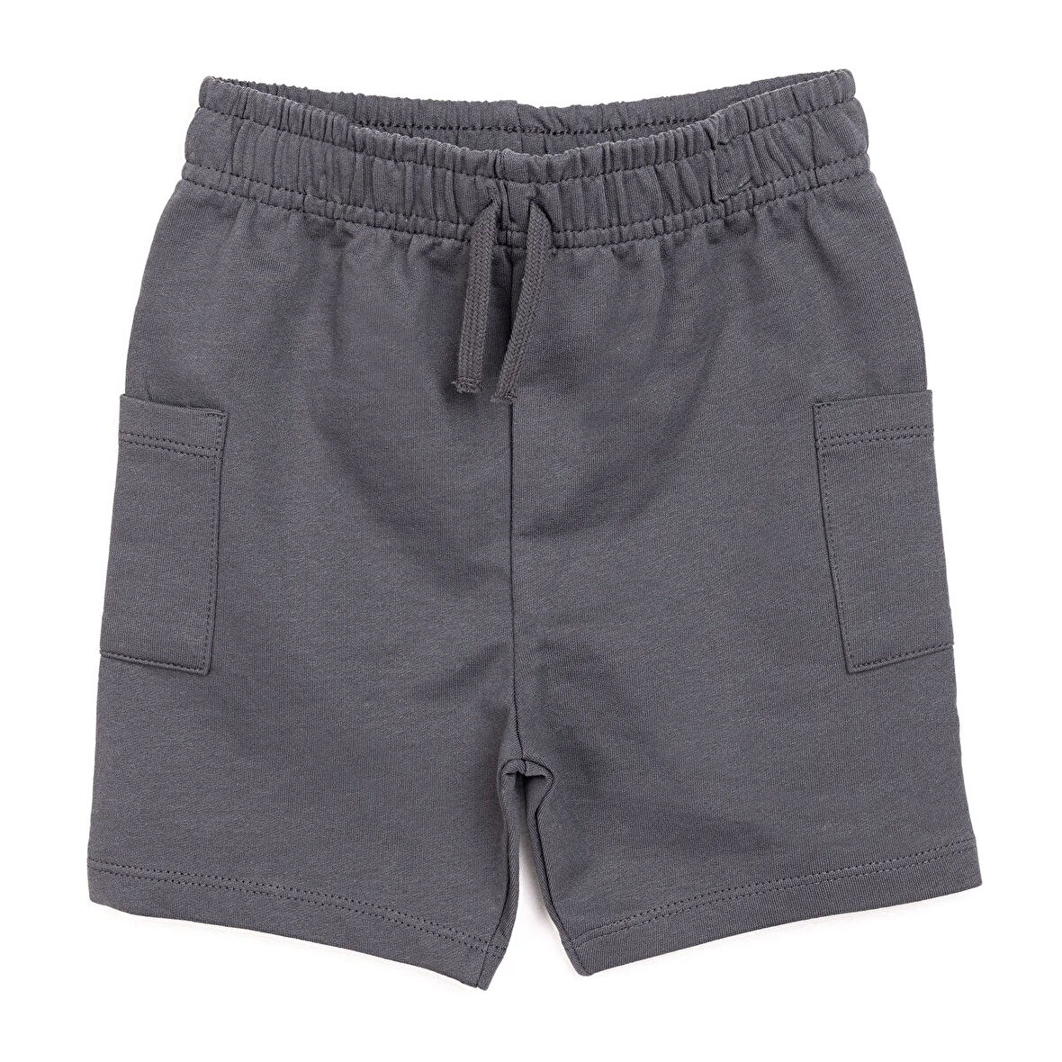 HelloBaby Erkek Bebek Basic Şort Reçme Paça Bej