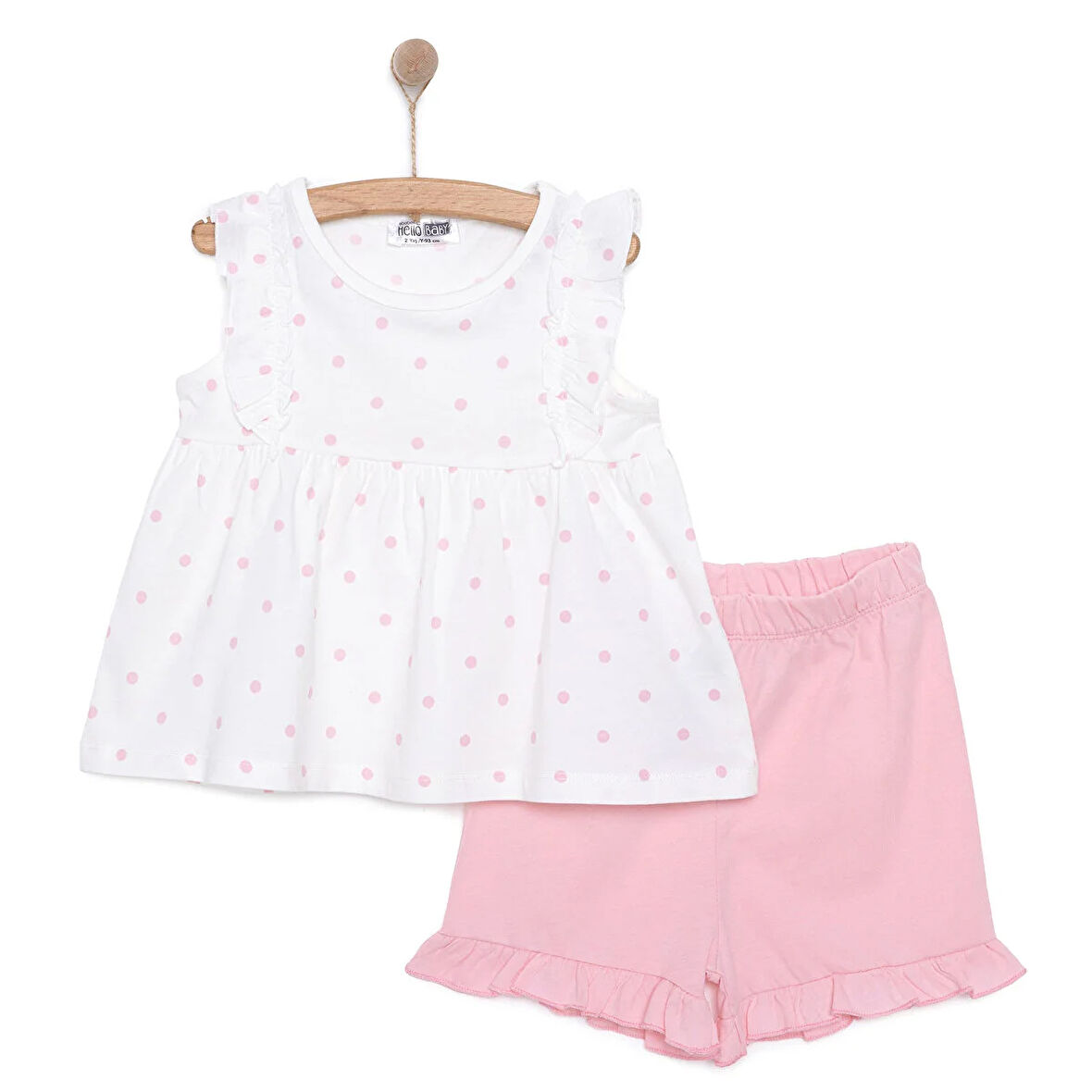 HelloBaby Basic Bluz-Şort