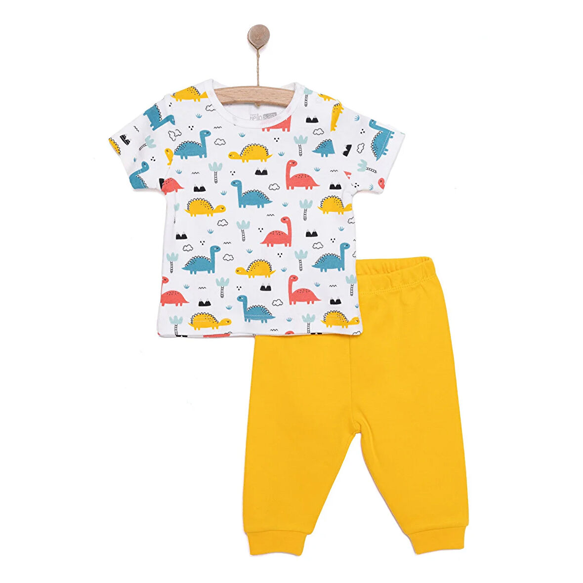 HelloBaby Yenidoğan Tshirt-Patiksiz Alt