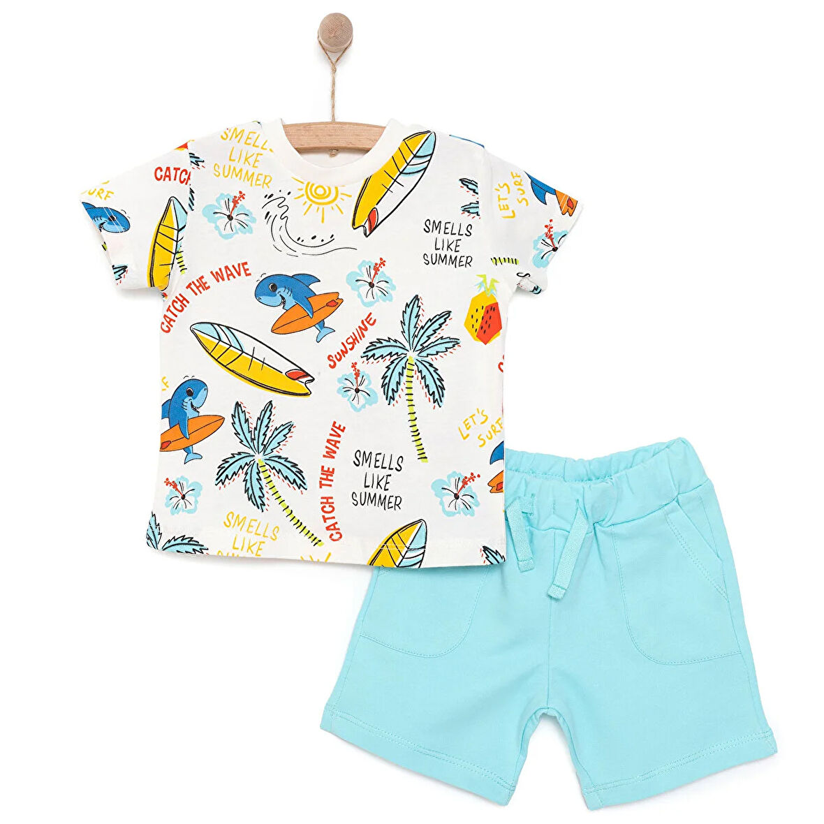 HelloBaby Basic Tshirt-Şort