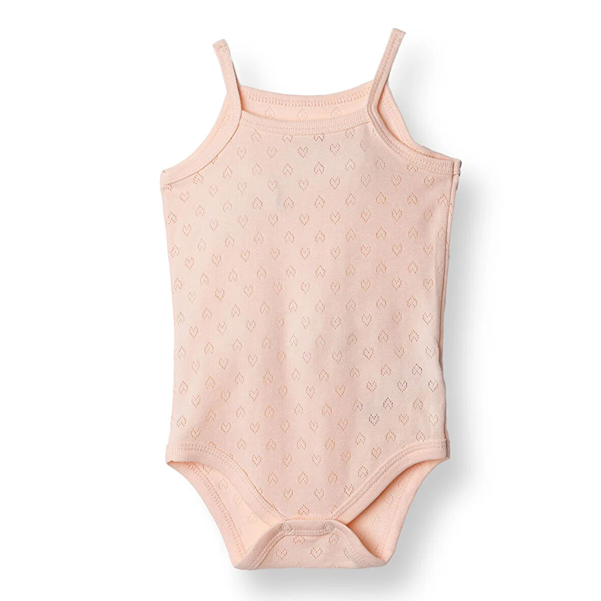 HelloBaby Kız Jakarlı İp Askılı Body Kız Bebek