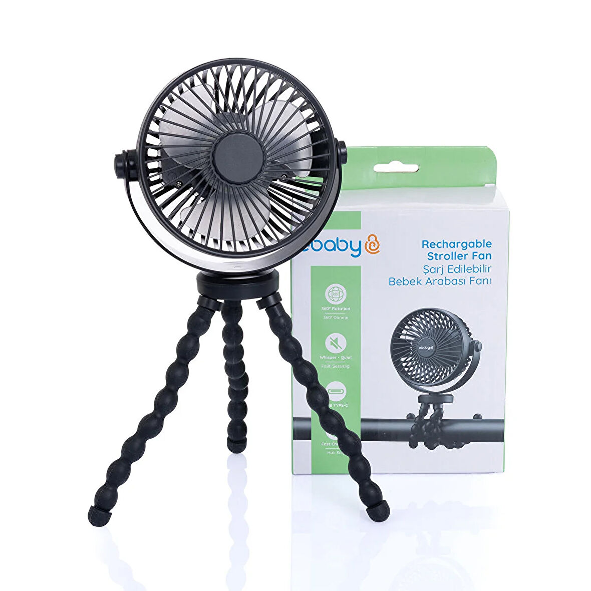 ebaby Bebek Arabası Fanı