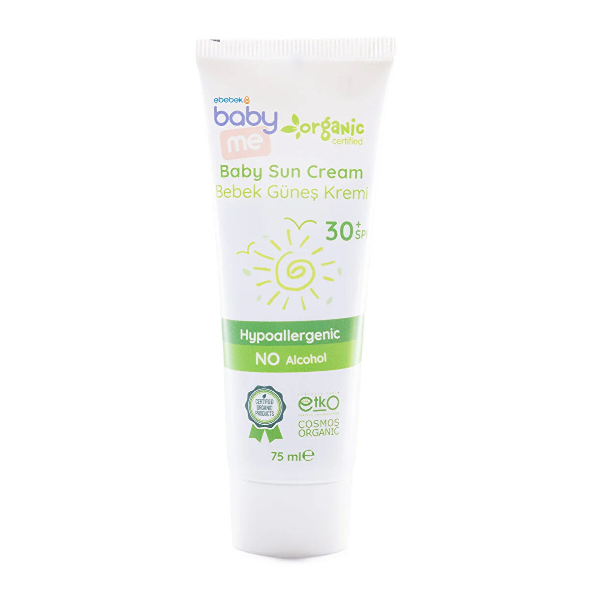 baby me Organik Güneş Kremi 75 ml