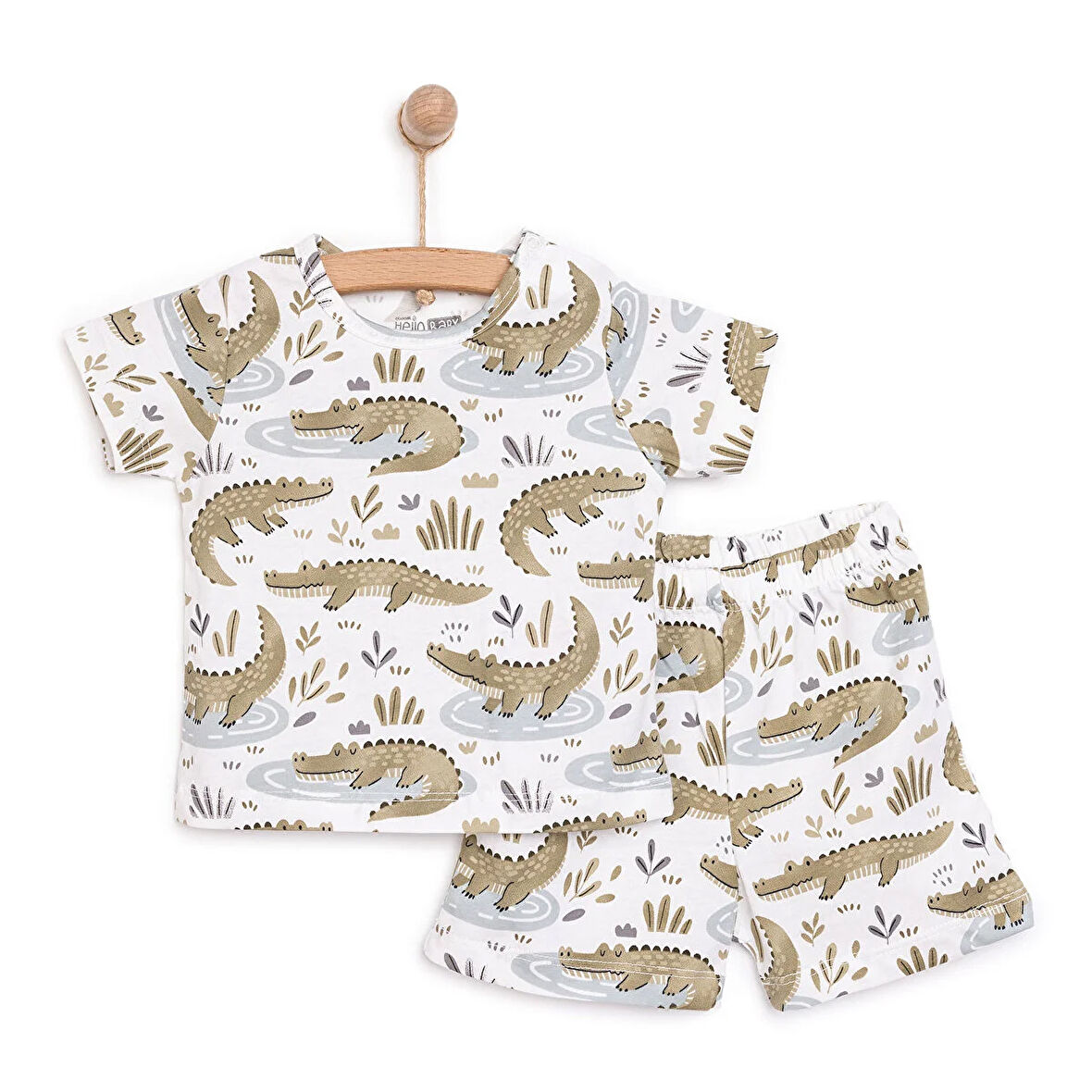 HelloBaby Yenidoğan Tshirt-Şort