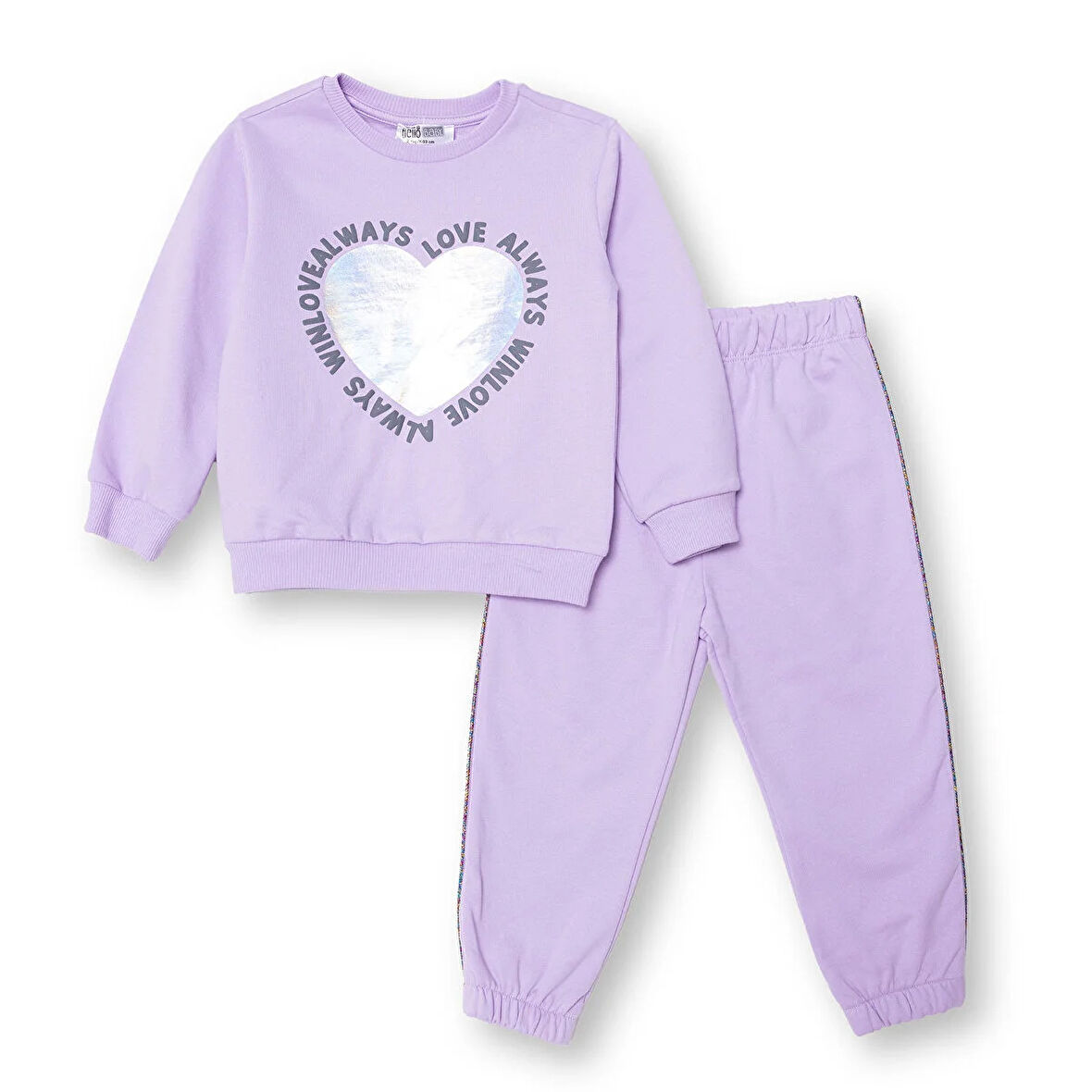 HelloBaby Kız Bebek Motto Girl Eşofman Takım