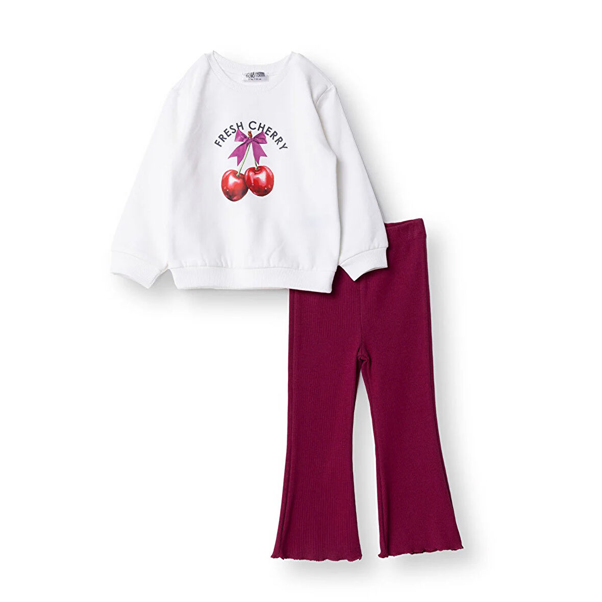 HelloBaby Motto Girl Sweatshirt - Tayt