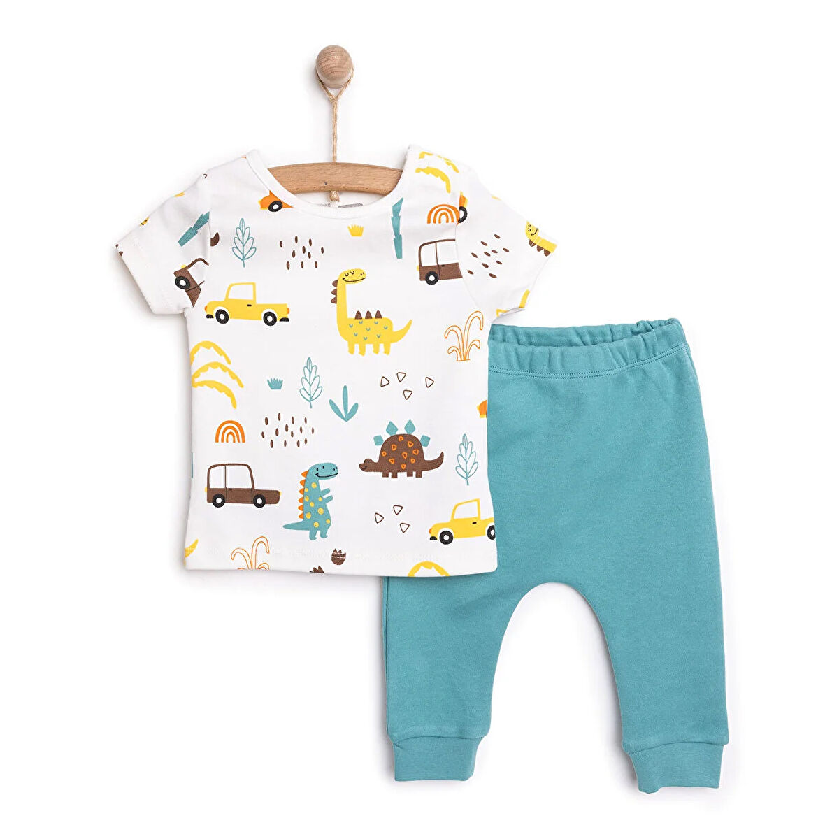 HelloBaby Yenidoğan Tshirt-Patiksiz Alt