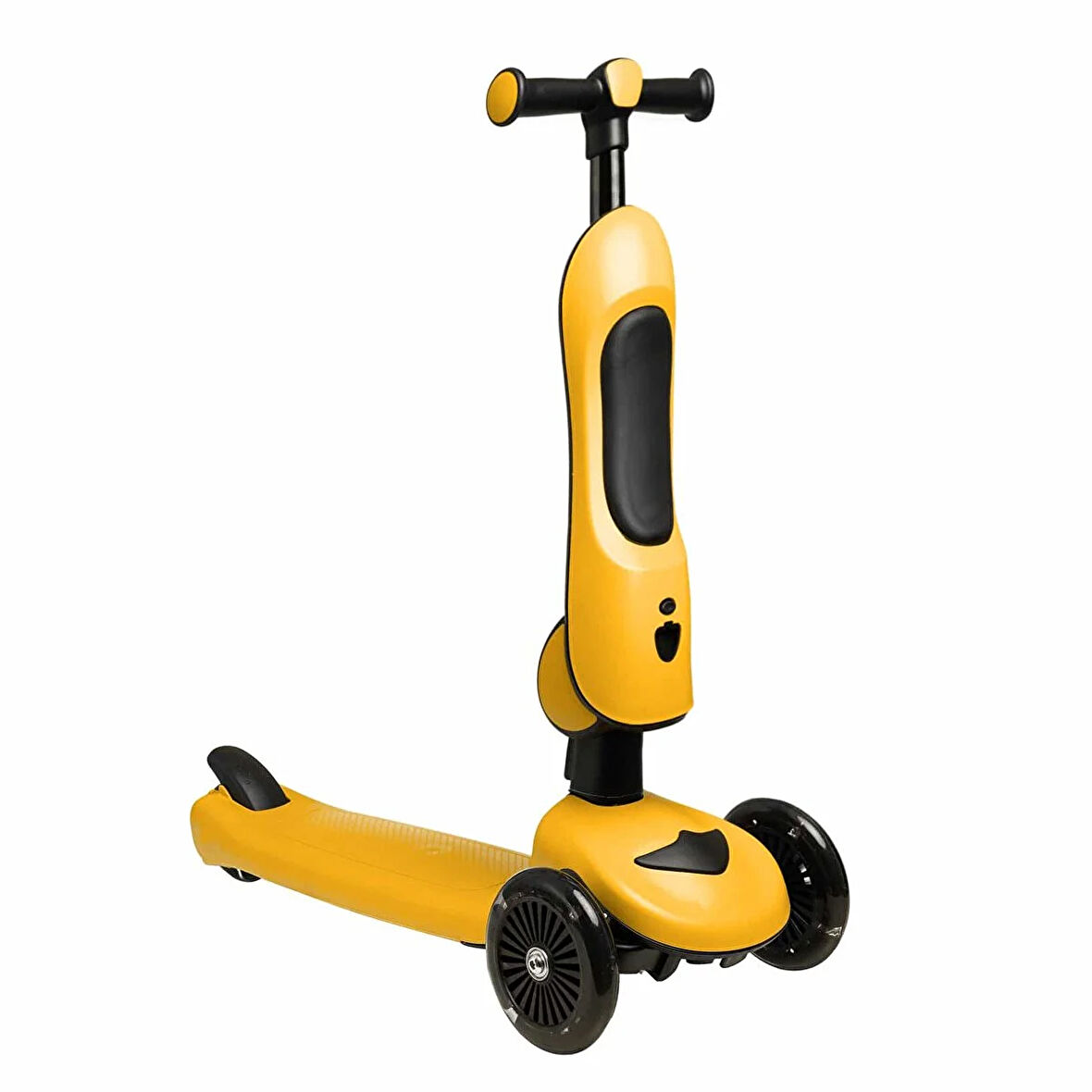 baby toys Funride Oturmalı Işıklı Scooter Turuncu