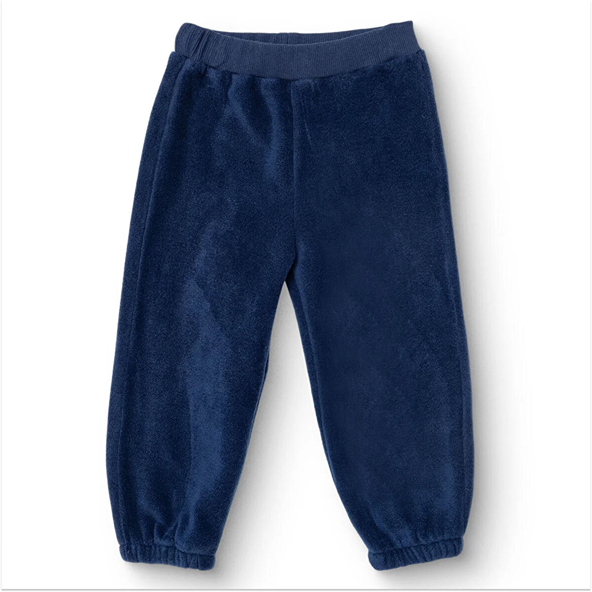 HelloBaby Erkek Bebek Polar Pantolon Modelli Yaka Atlet Kol Lastikli Paça