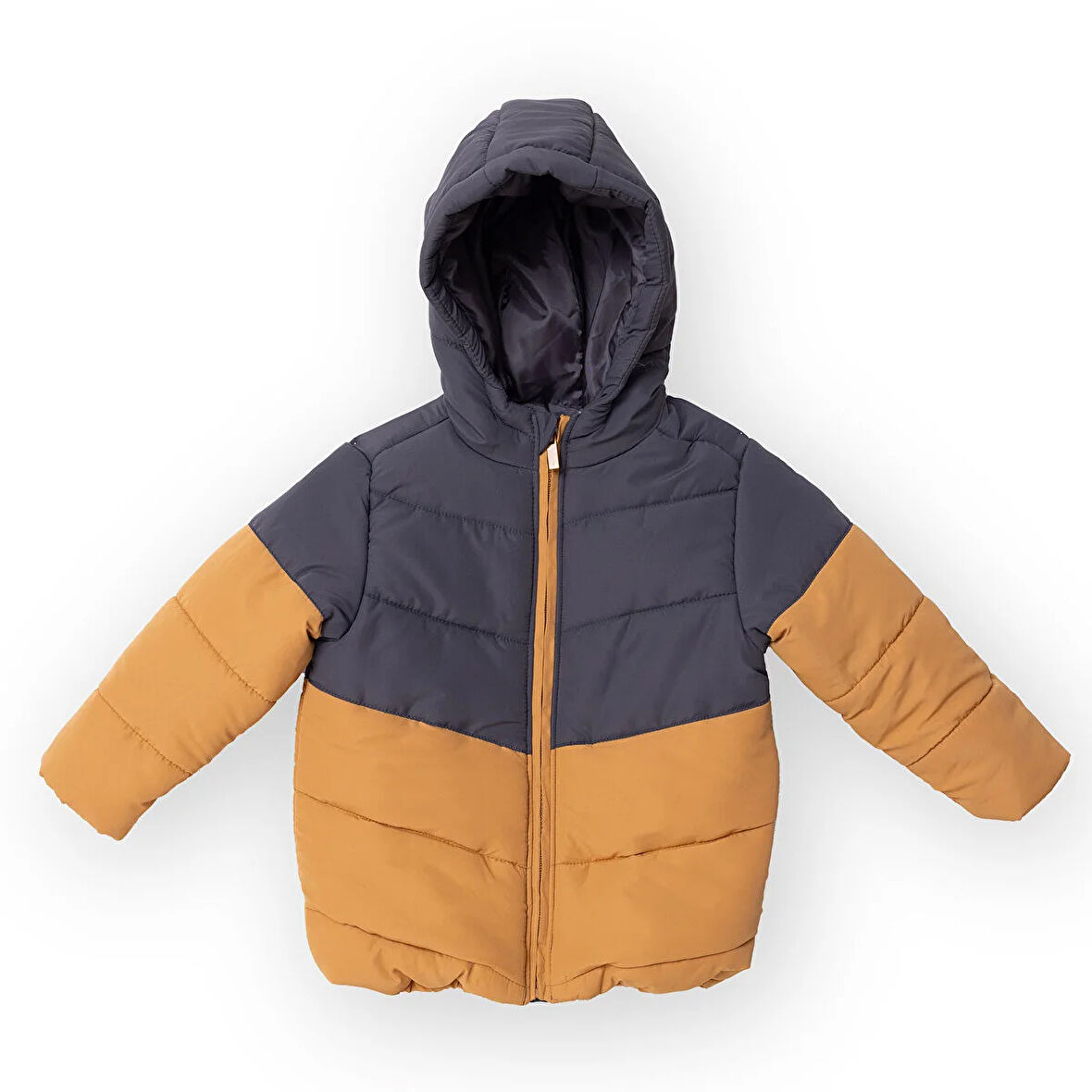 HelloBaby Erkek Bebek Mont Fermuarlı Uzun Kol