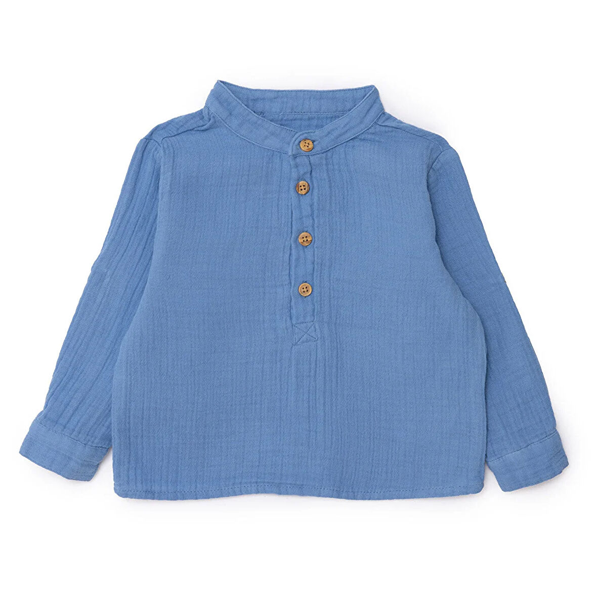 HelloBaby Erkek Bebek Gömlek Hakim Yaka Uzun Kol