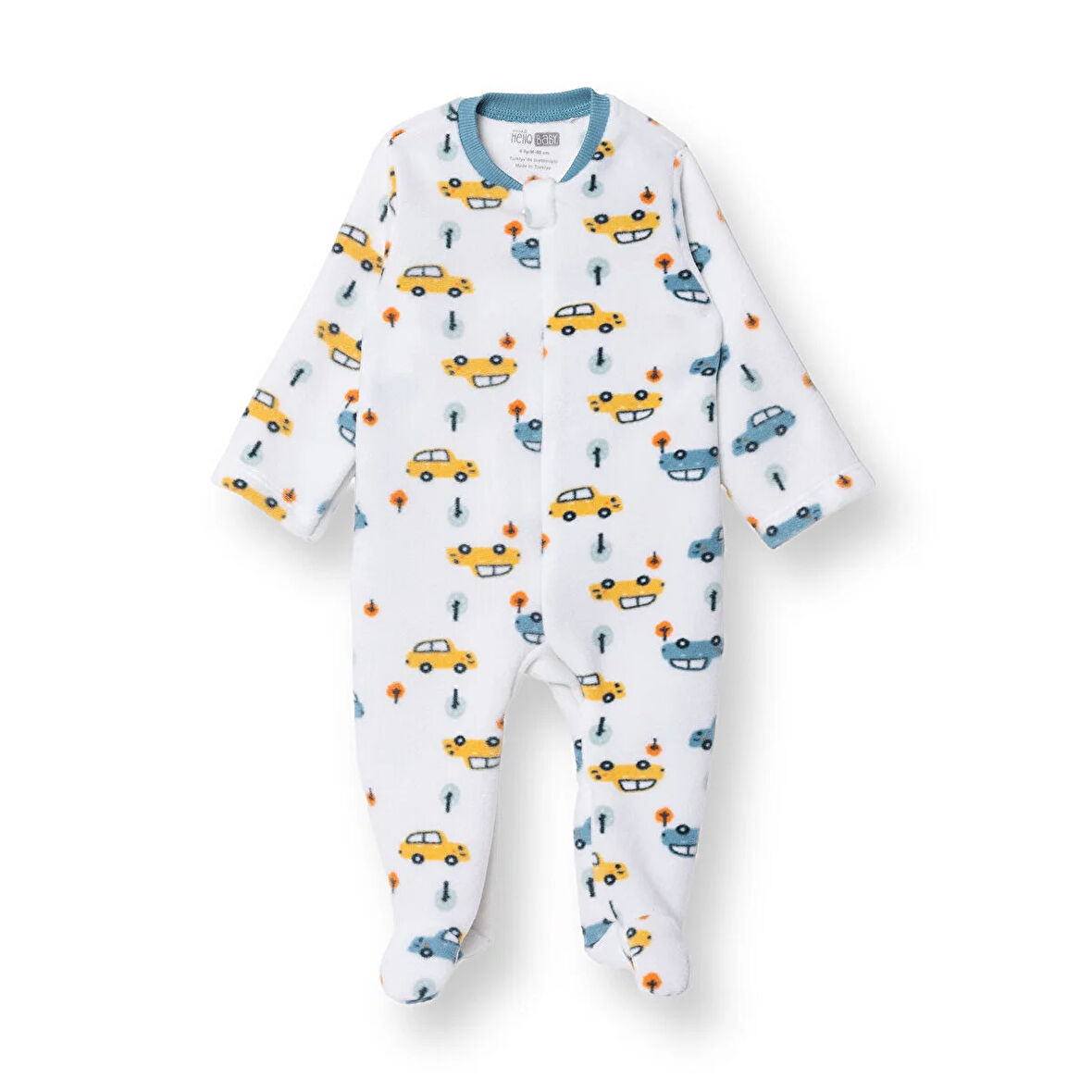 HelloBaby Yenidoğan Polar Patikli Tulum