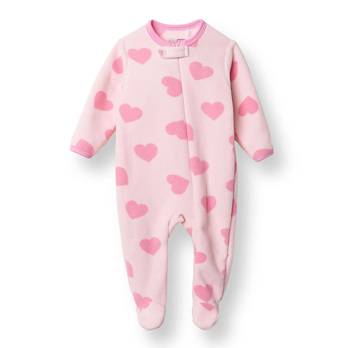 HelloBaby Yenidoğan Polar Patikli Tulum