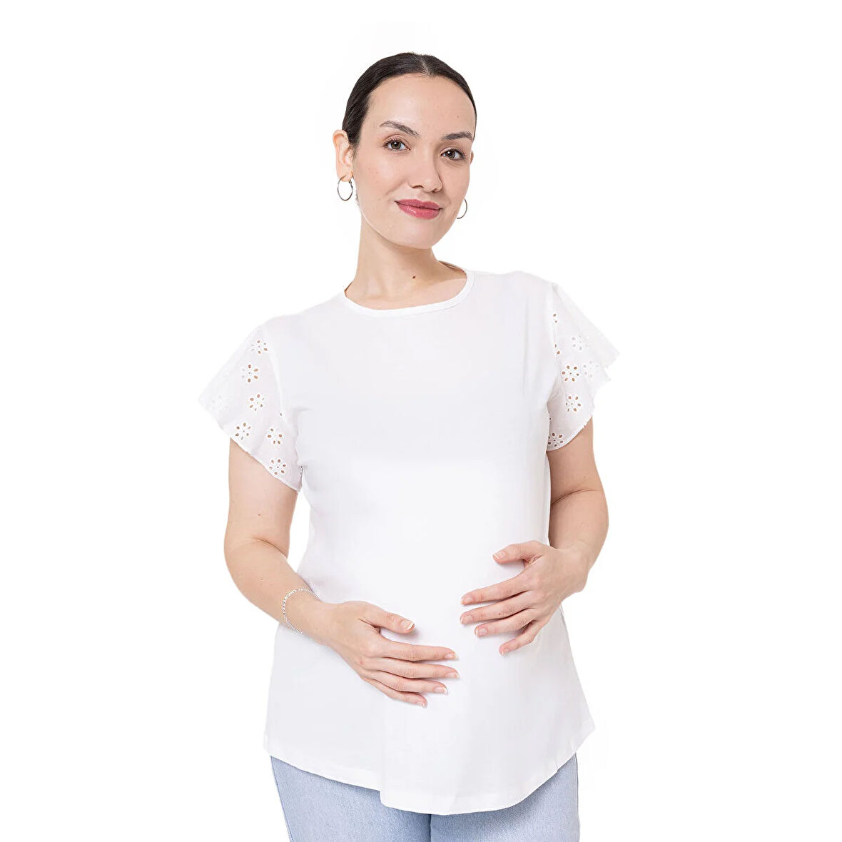 baby mom Hamile Kısa Kol Tshirt