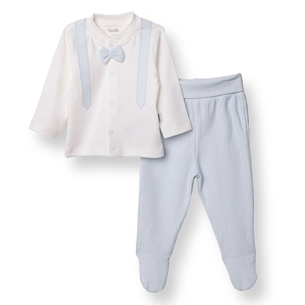 Bebetto Yenidoğan Sweatshirt-Patikli Alt