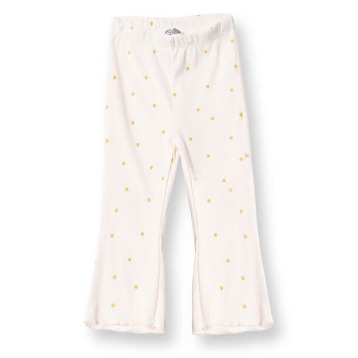 HelloBaby Kız Bebek Tayt Reçme Paça