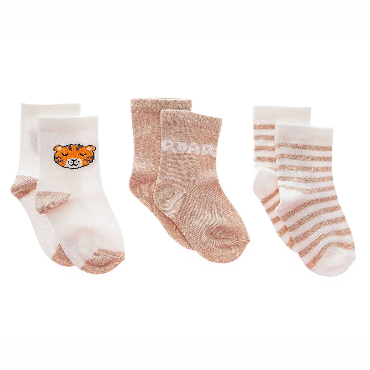 HelloBaby Erkek Bebek 3lü Soket Çorap