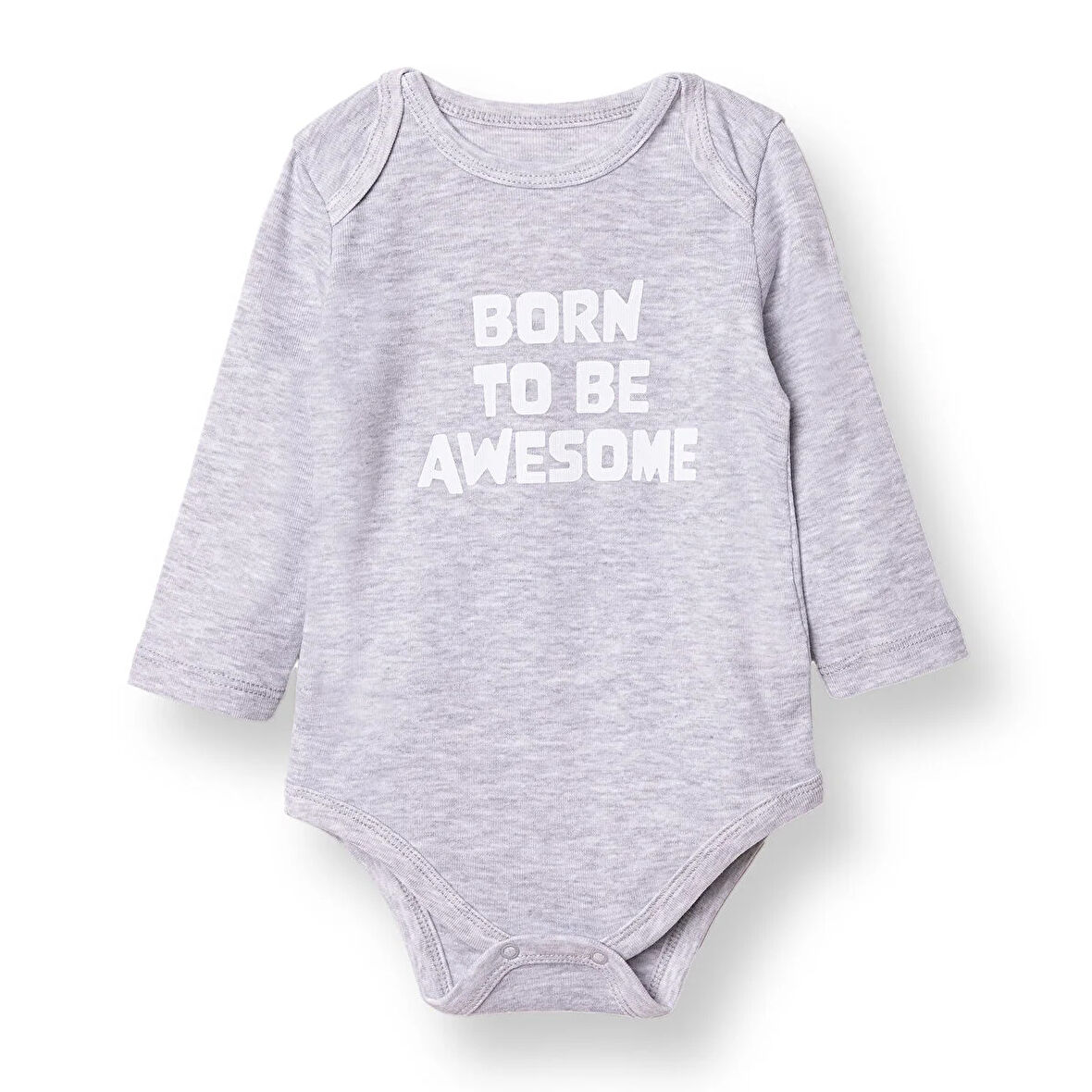 HelloBaby Erkek Bebek Uzun Kol Body Ribana Zarf Yaka