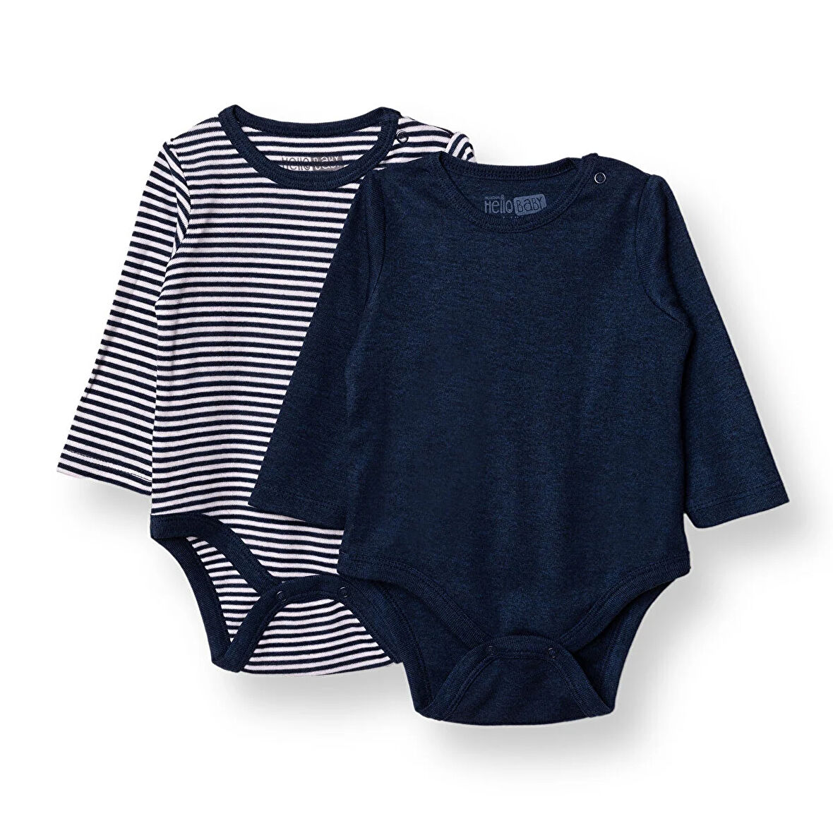 HelloBaby 2li Uzun Kol Body
