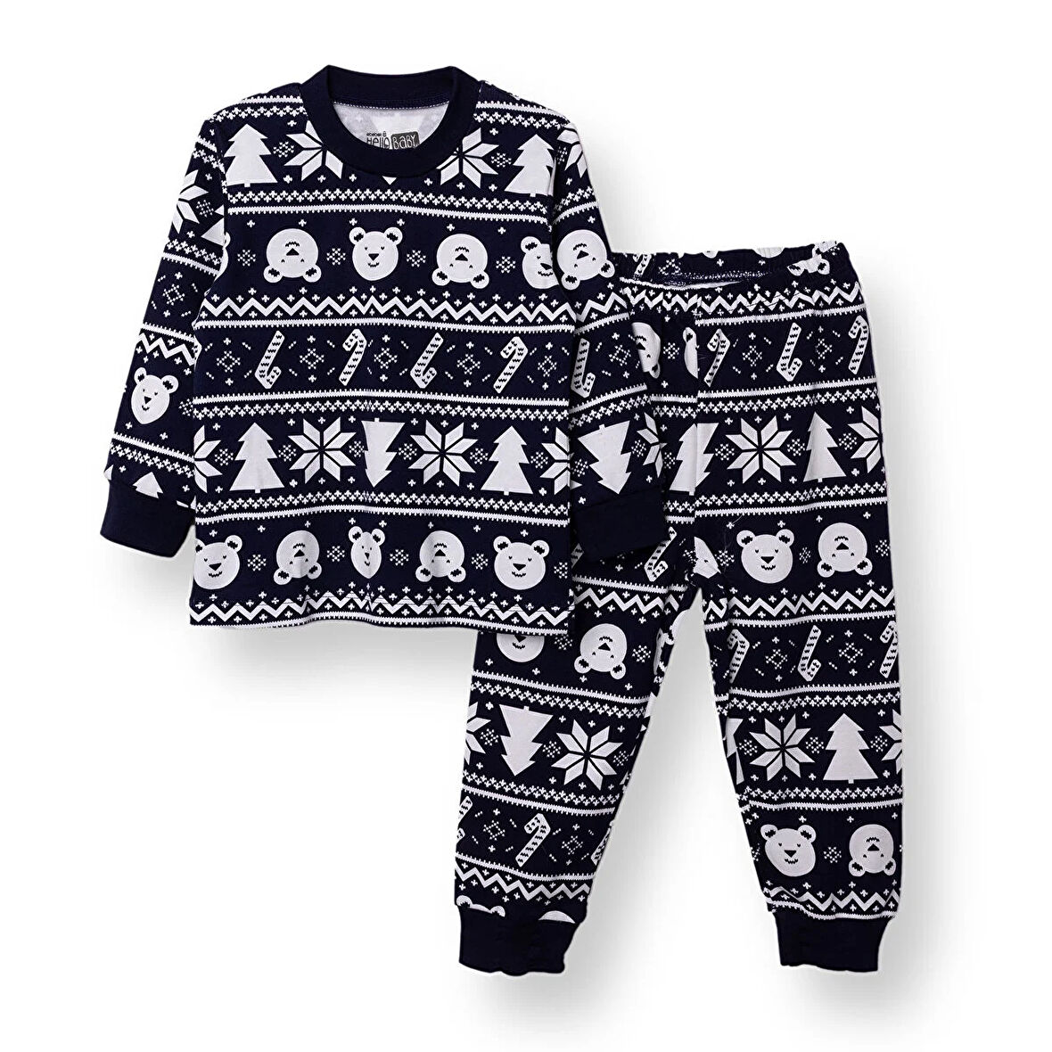 HelloBaby Uzun Kol Pijama Takımı