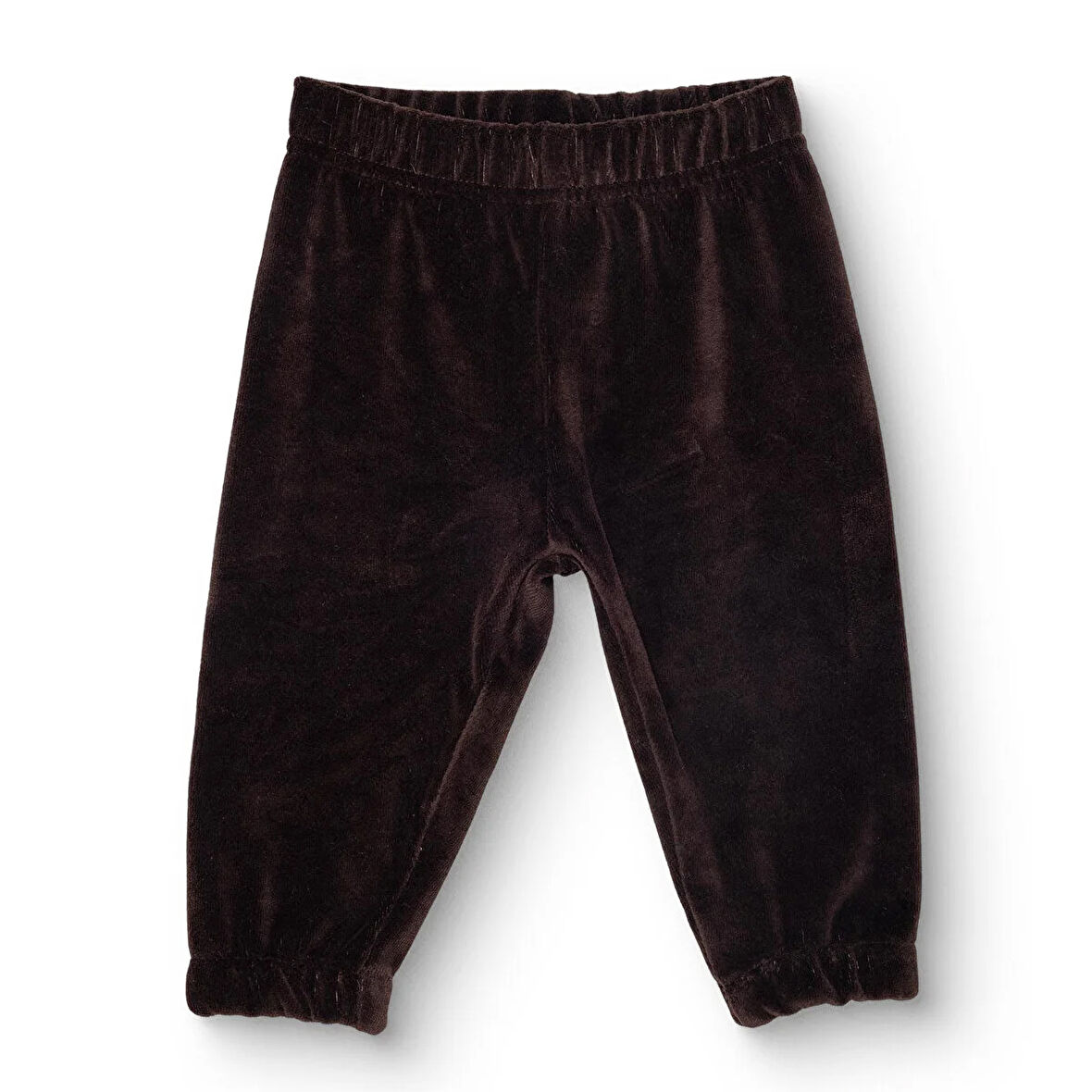 HelloBaby Erkek Bebek Kadife Eşofman Alt Lastikli Paça