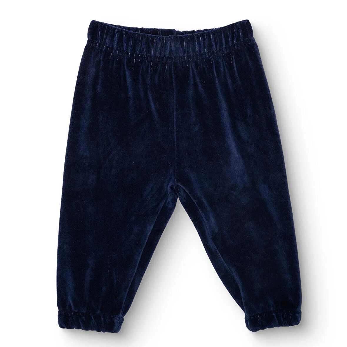 HelloBaby Erkek Bebek Kadife Eşofman Alt Lastikli Paça