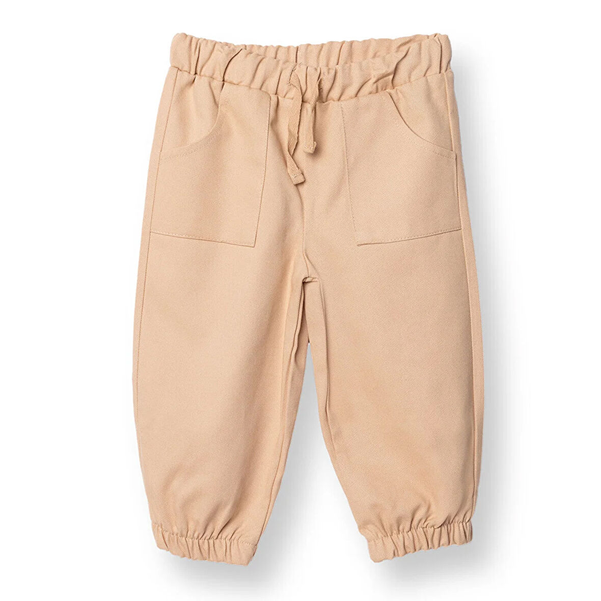 HelloBaby Erkek Bebek Pantolon Gabardin Lastikli Paça