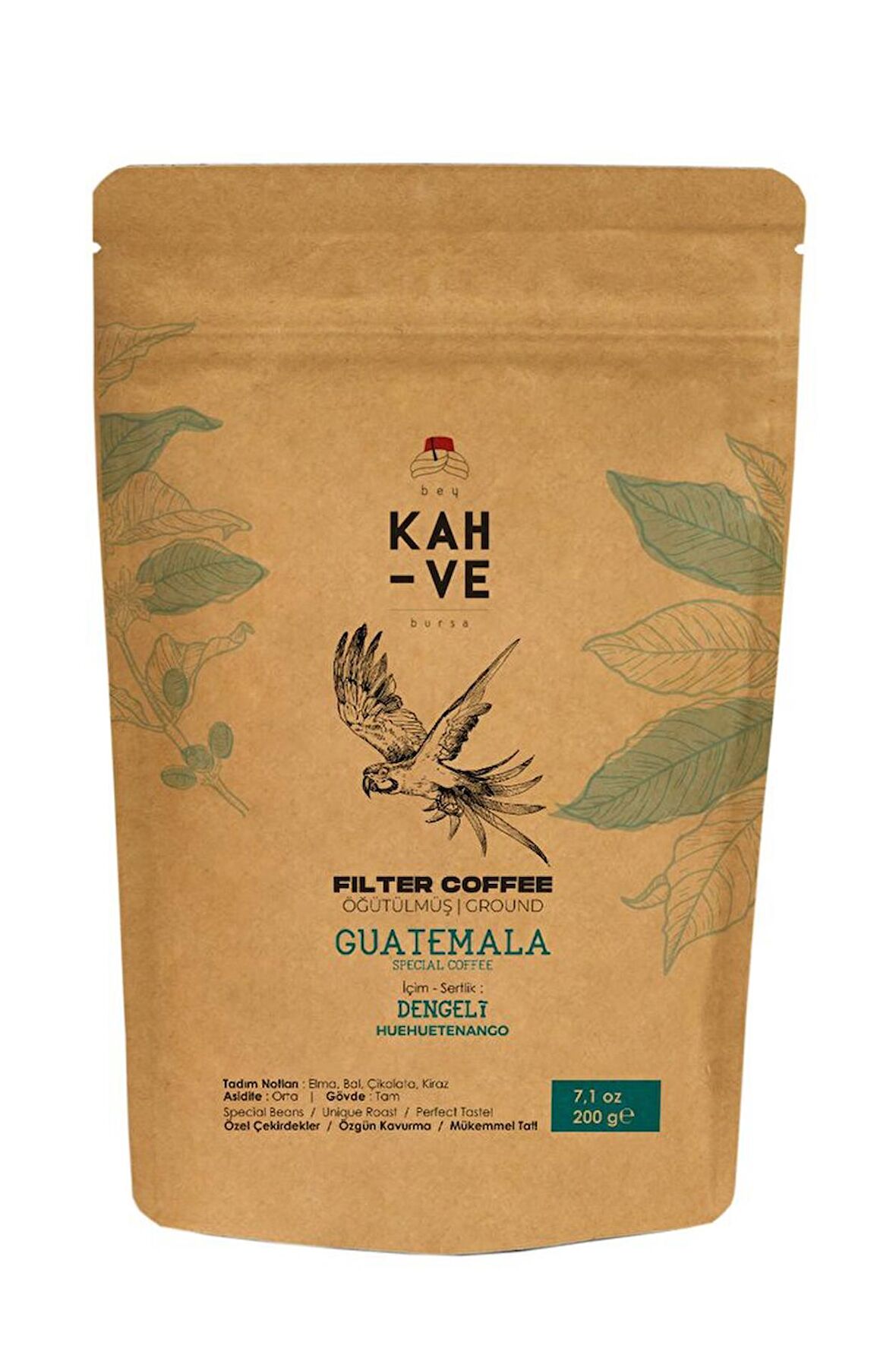 Guatemala Huehuetenango Filter Coffee 200 Gr