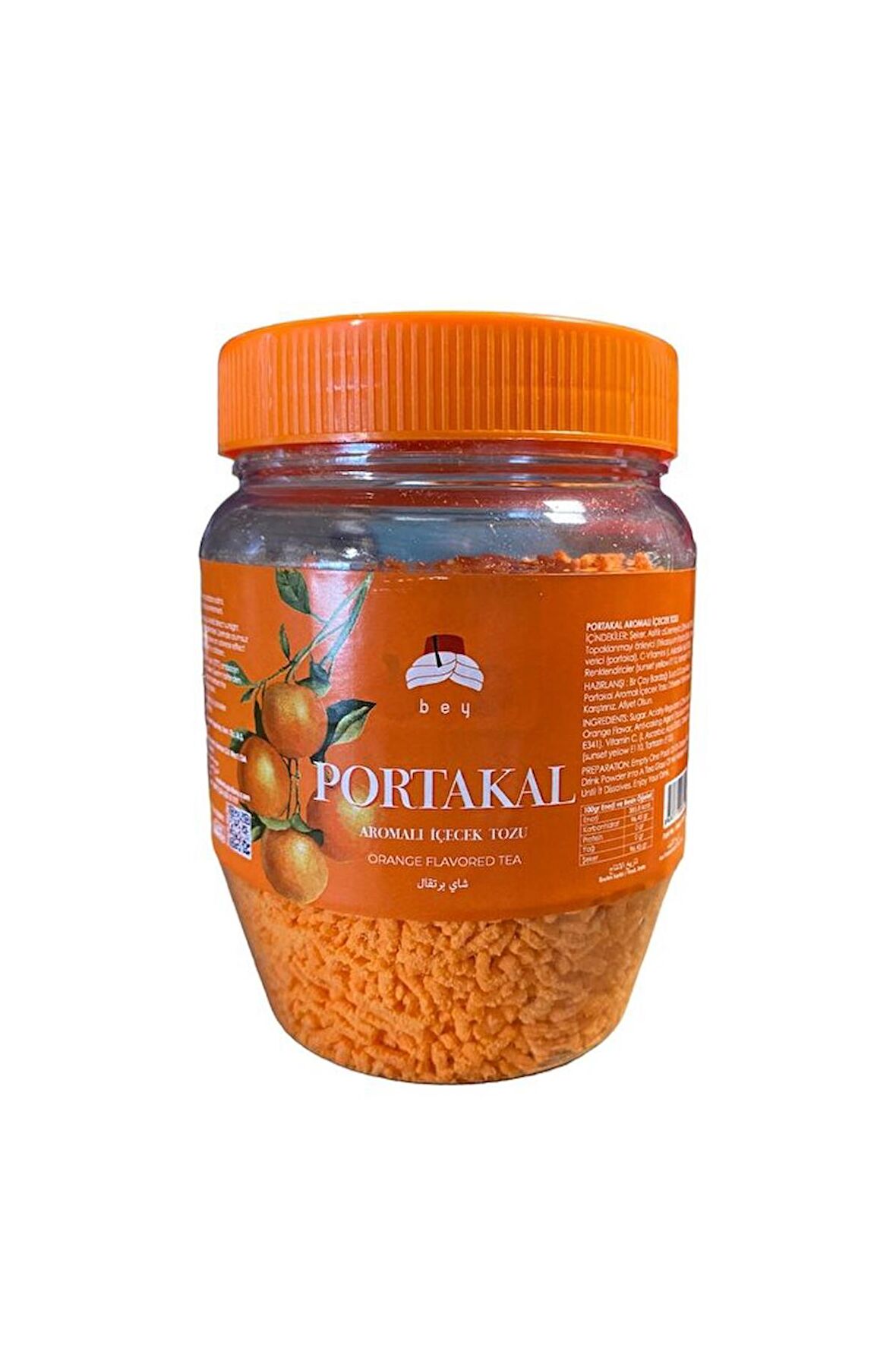 Portakal Aromalı Granül Içecek Tozu 300 G