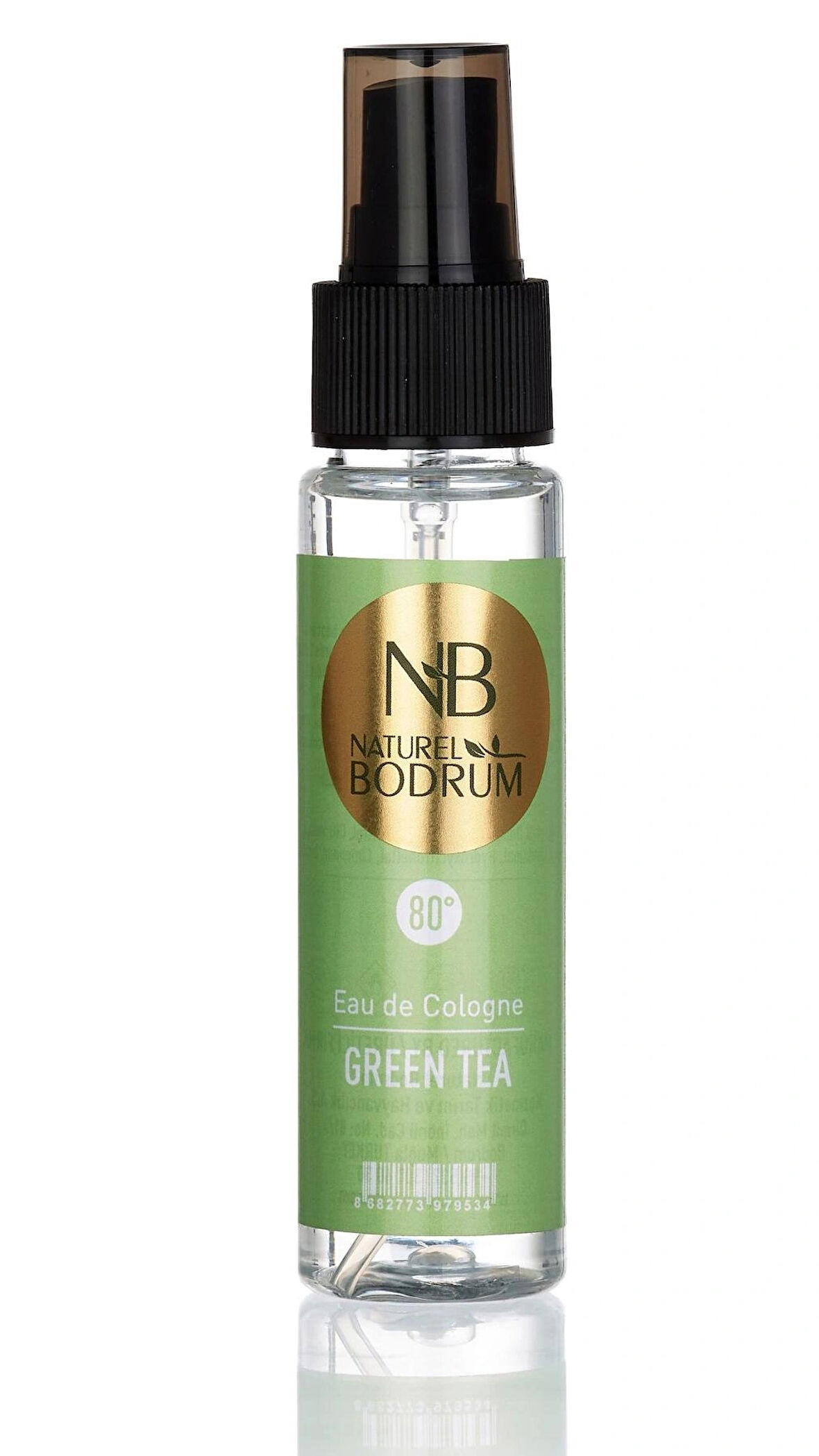 Green Tea Kolonya 60 ML x 4 adet Sprey Başlık NATUREL BODRUM