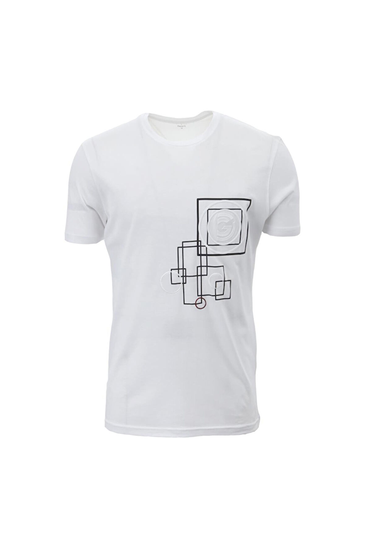 Erkek T-Shirt - Beyaz | M