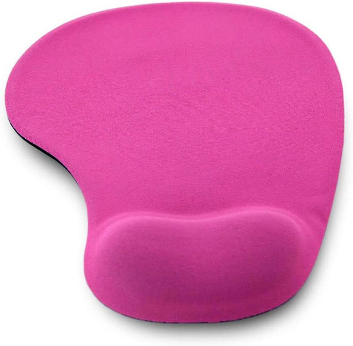 Coverzone Bilek Destekli Mouse Pad Kumaş Yüzey Kaymaz Alt Taban Kullanıcı Dostu Şık ve Rahat Tasarım Fare Altlığı (Pembe)