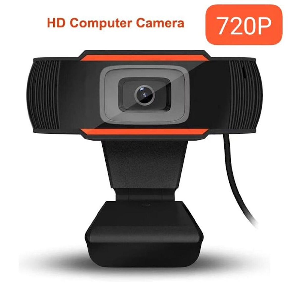 Mikrofonlu Hd Webcam Kamera 720p 30fps Pc Laptop Kamera Usb Hd Cam Tak Çalıştır