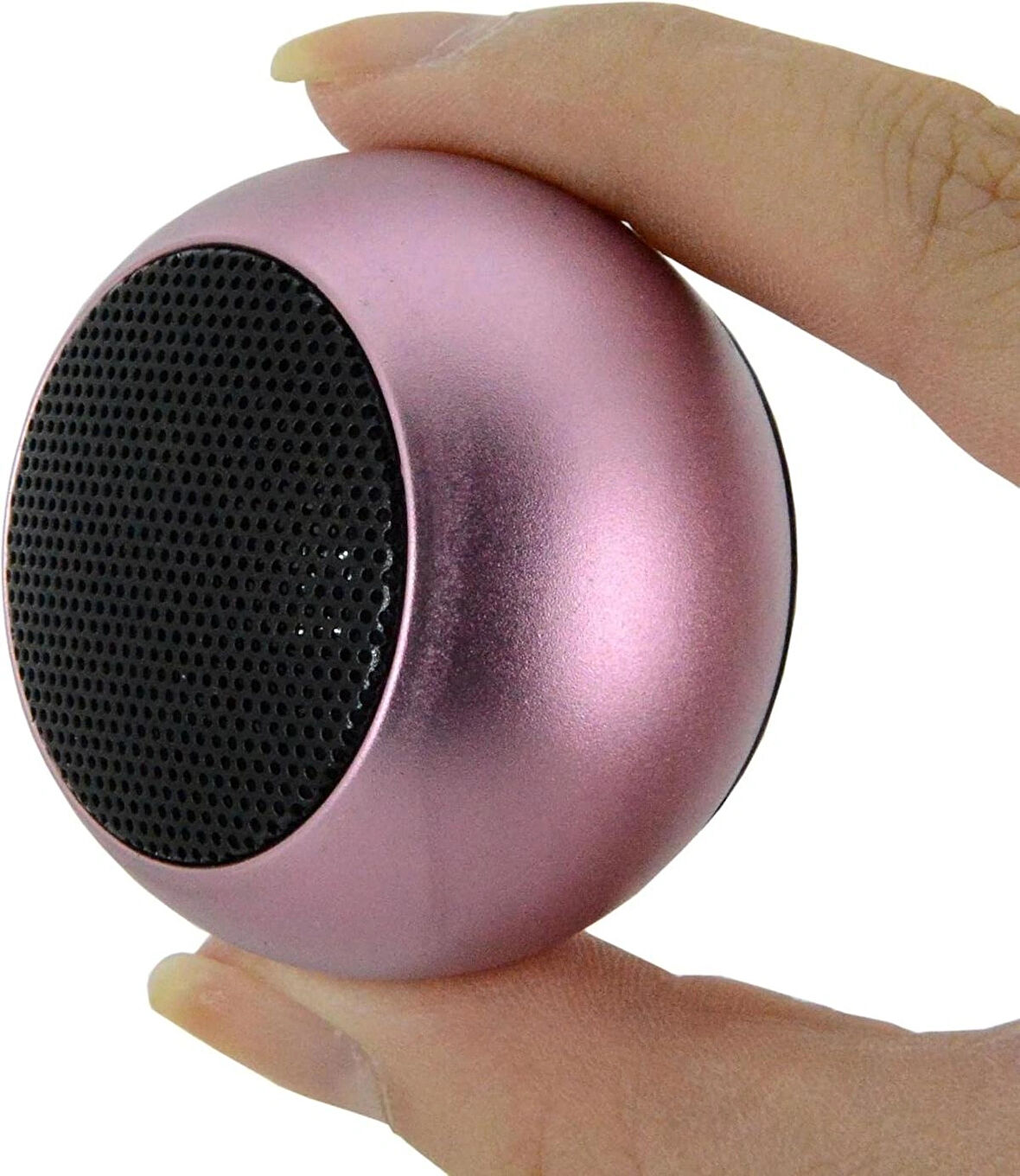 Coverzone Taşınabilir Bluetooth Speaker Mini Kablosuz Hoparlör Seyahatlerde Bisiklet Sürüşleri ve Doğa Gezilerinde Kullanıma Uygun M3 Pembe