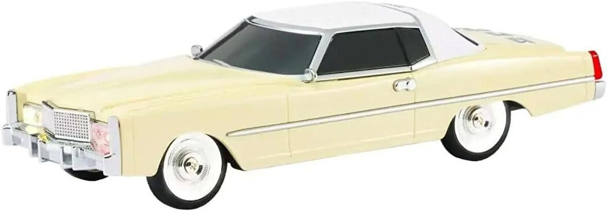Coverzone Kablosuz Hoparlör Bluetooth 1966 Cadillac Görünümlü Bluetooth Klasik Araba Hoparlör ve FM Radyo Ofis Ev için USB SD AUX Girişli Kablosuz Speaker WS-1966