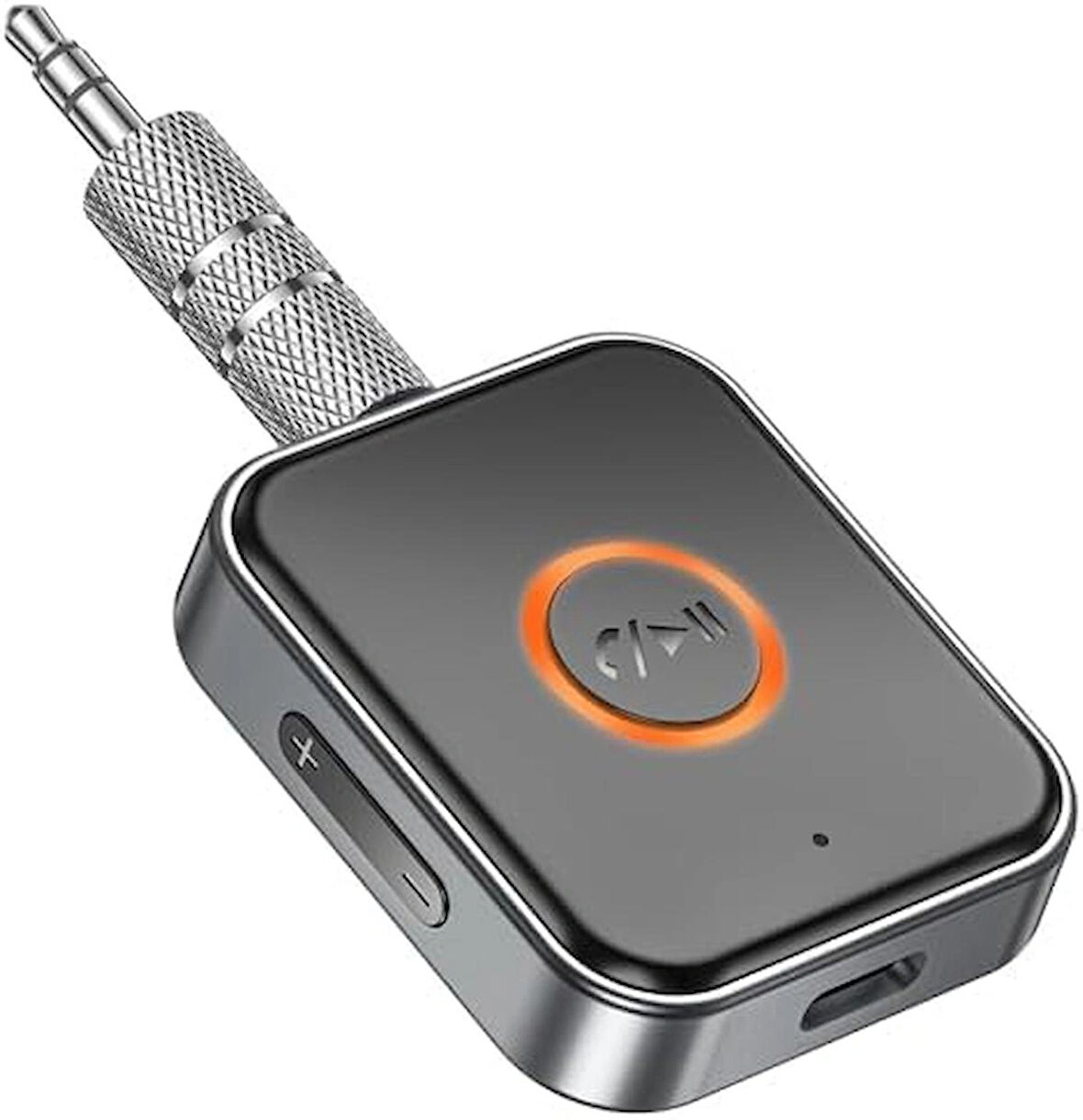 Coverzone Wireless Bluetooth 5.3 3.5mm Jack Aux Araç Ses Aktarım Kiti Adaptör Bluetooth Çevirici Araba Hoparlör Kulaklık için Taşınabilir Kablosuz Ses Araç Kitleri Adaptörü BC55