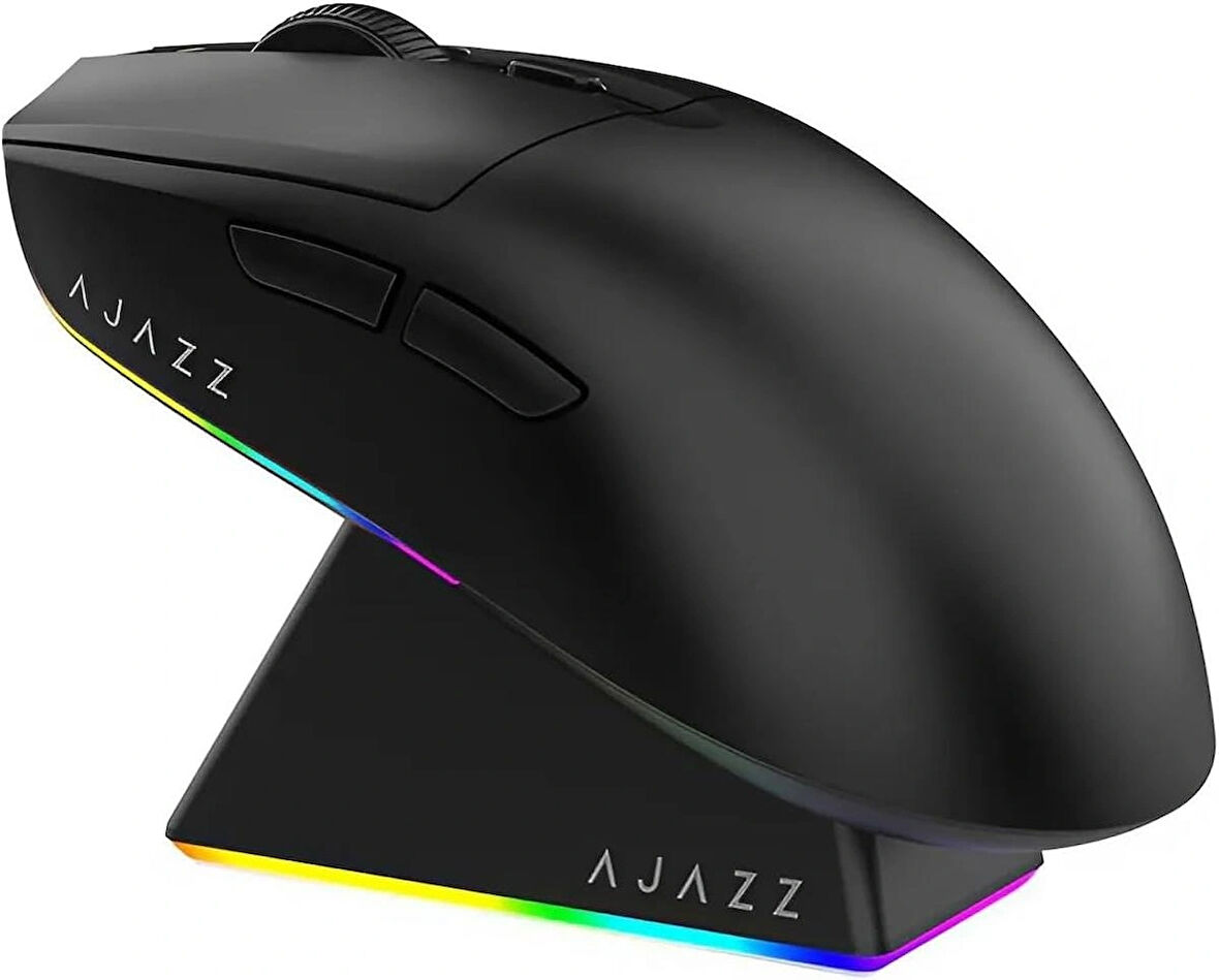 Coverzone AJAZZ AJ139 V2 MC 3 Farklı Bağlantı Modu-RGB Manyetik Şarj İstasyonlu-PAW 3311 Sensör-500 mAh Batarya-66 Gram